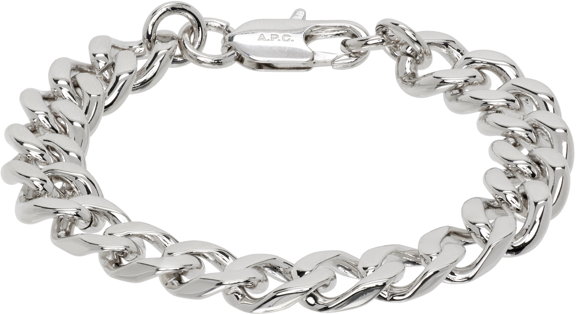 A.P.C. - Bracelet-chainette à gros maillons