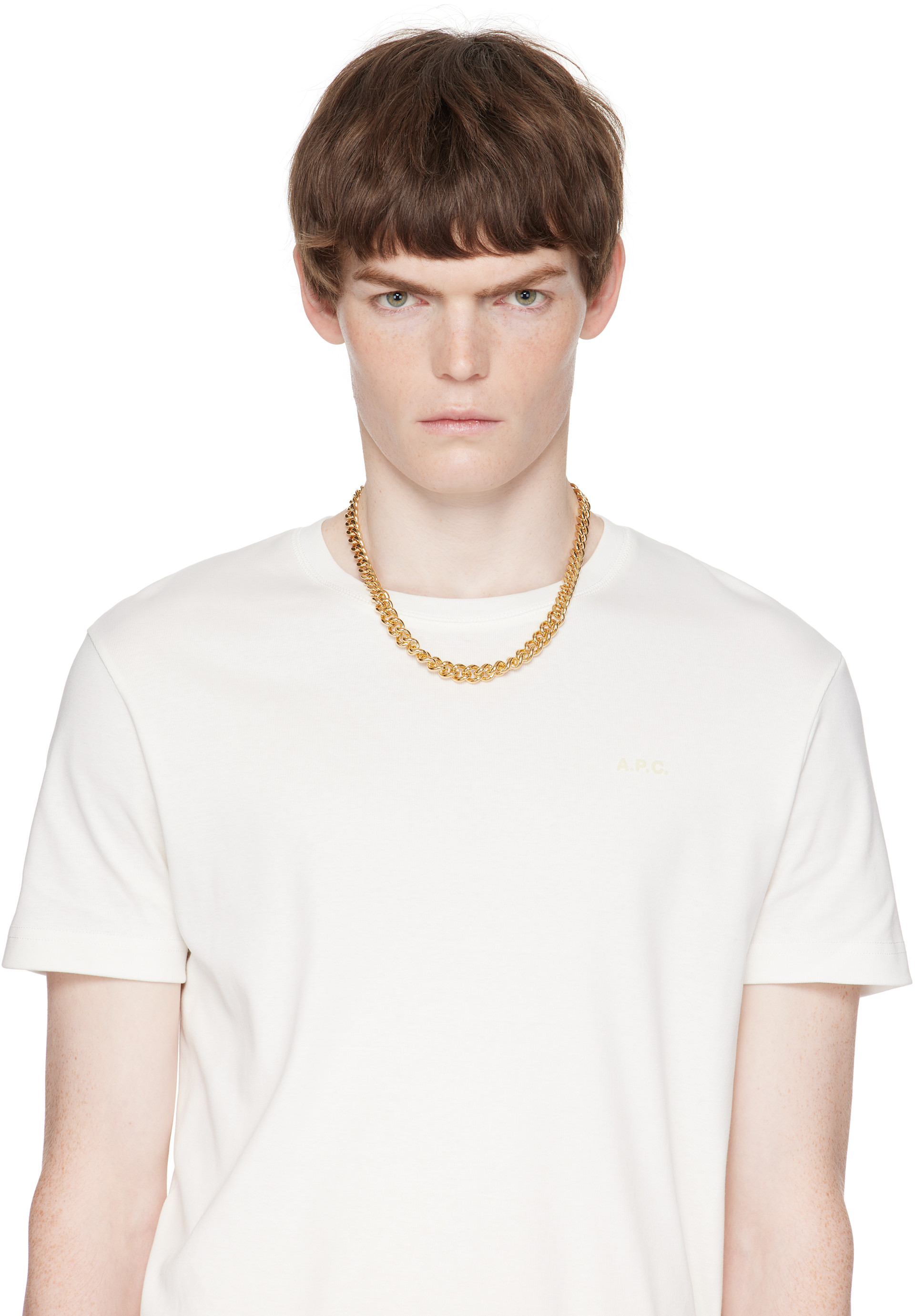 A.P.C. - Collier à gros maillons