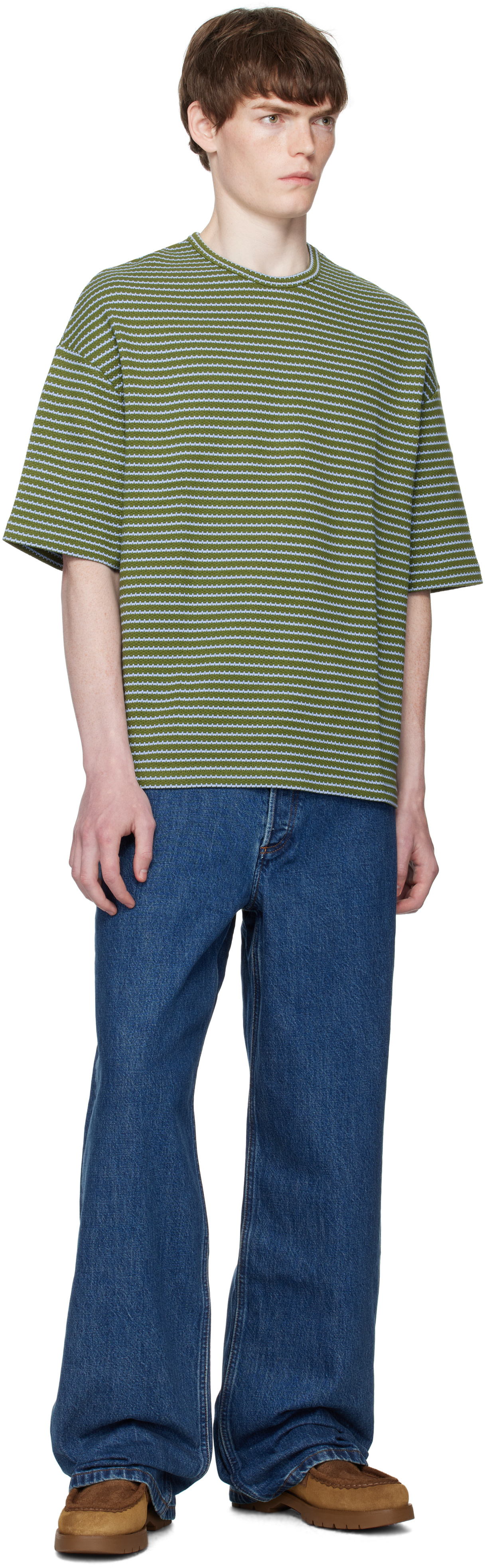 A.P.C.: ブルー Aaron ジーンズ | SSENSE 日本