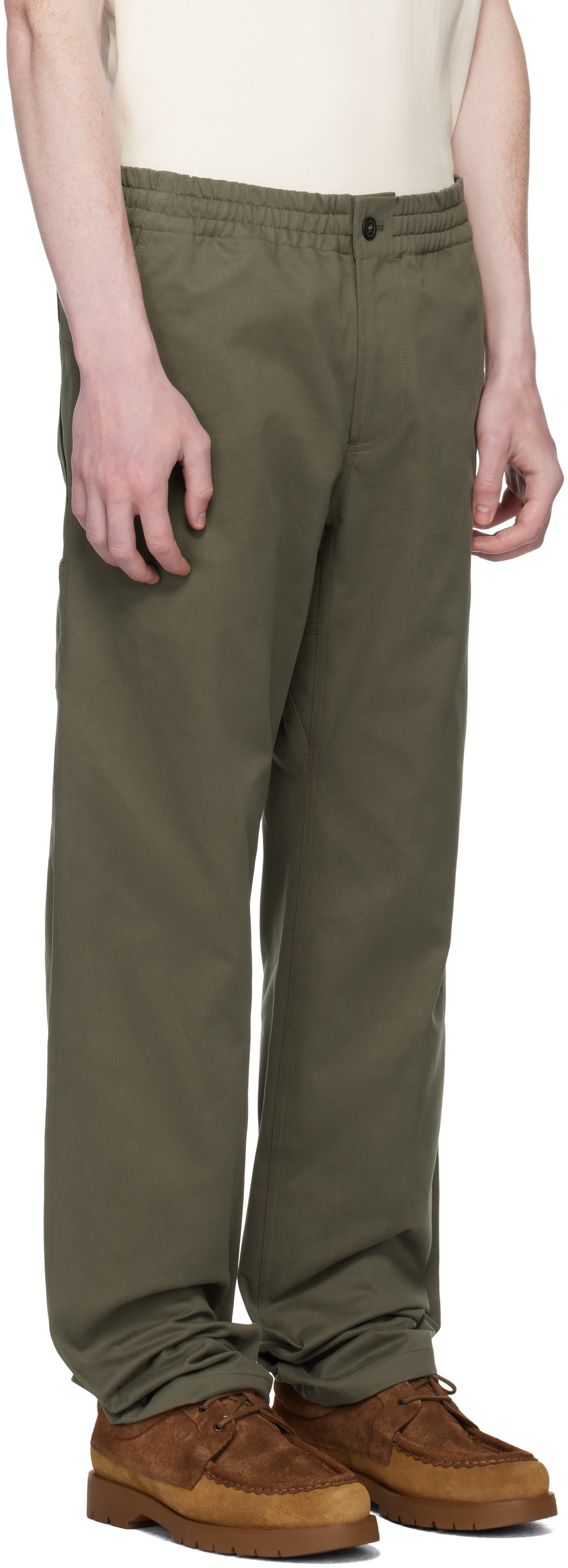 A.P.C. - Khaki Chuck Trousers