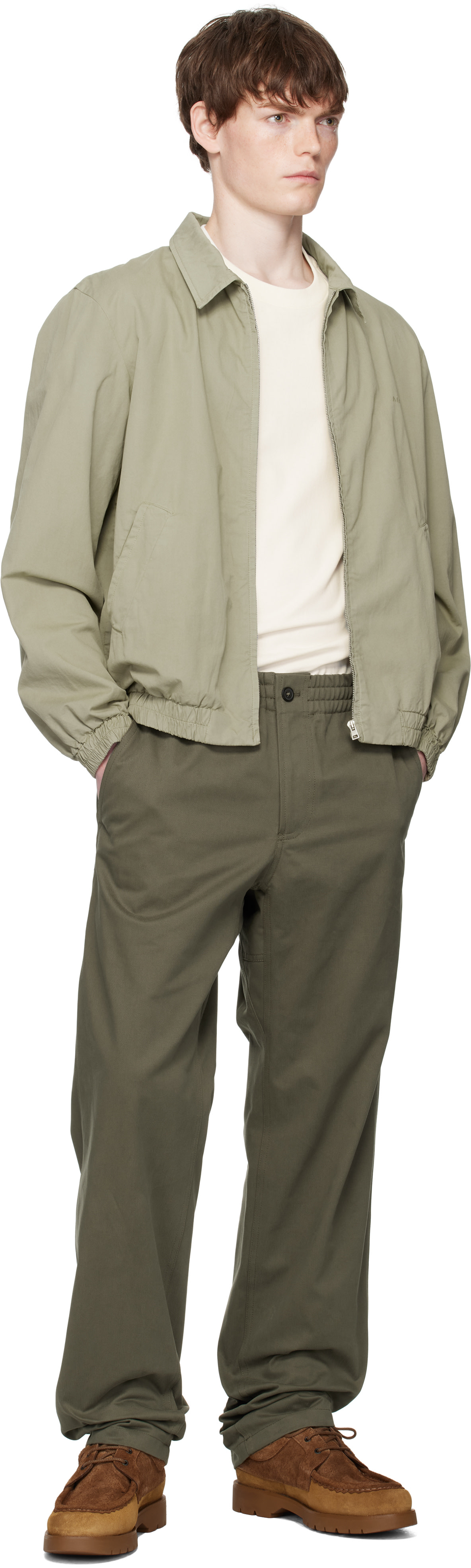 A.P.C. - Khaki Chuck Trousers