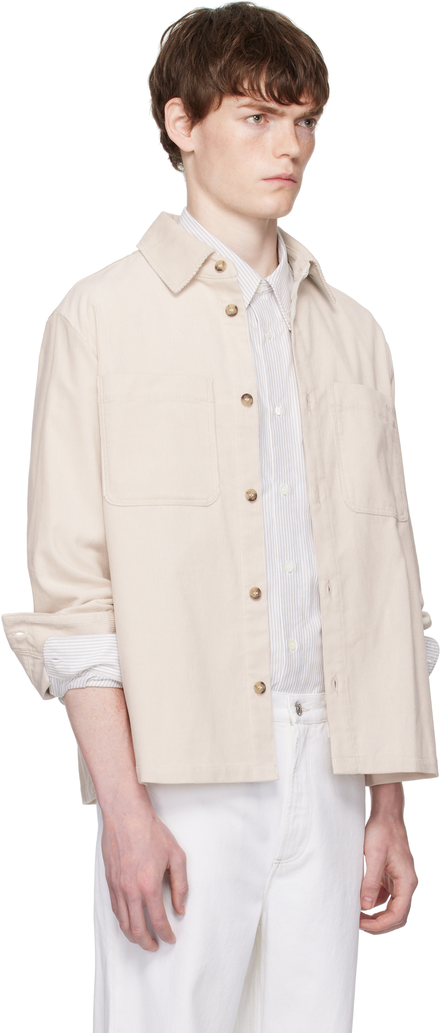 A.P.C. - Off-White Leon Overshirt