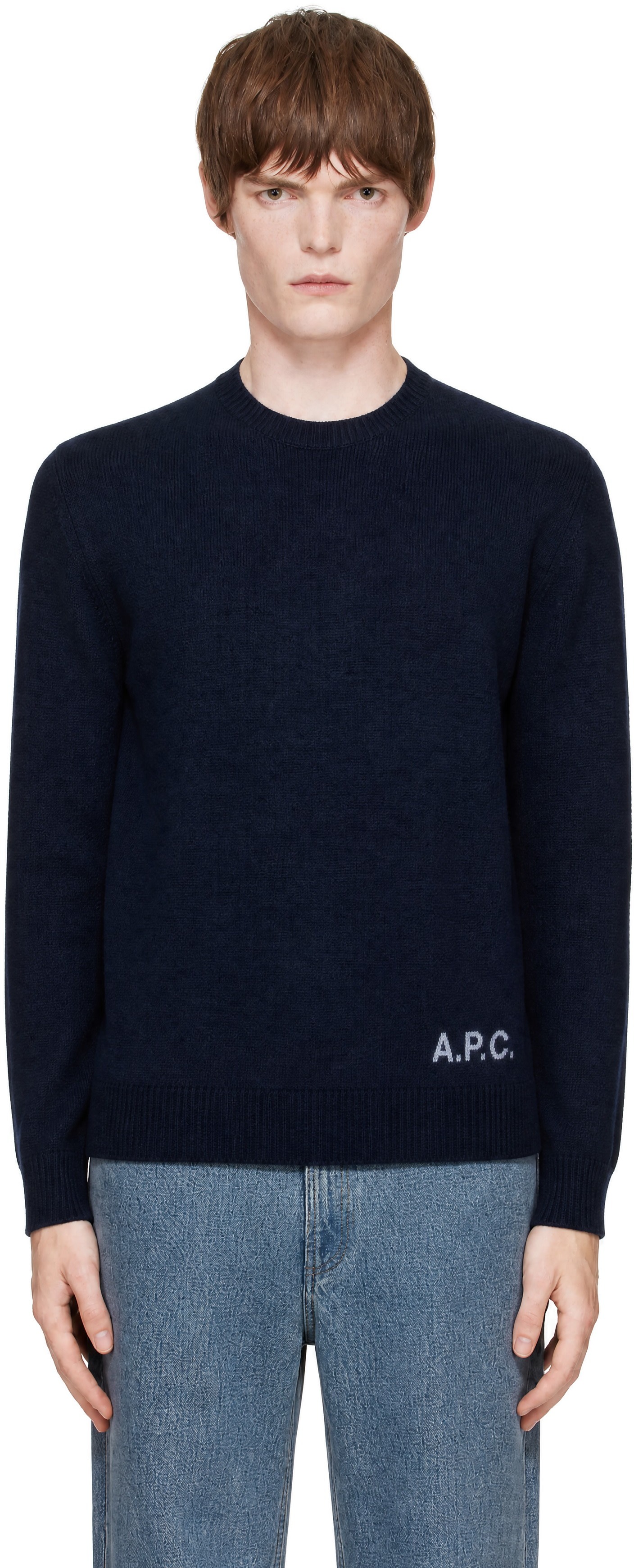 A.P.C. - Navy Edward Sweater