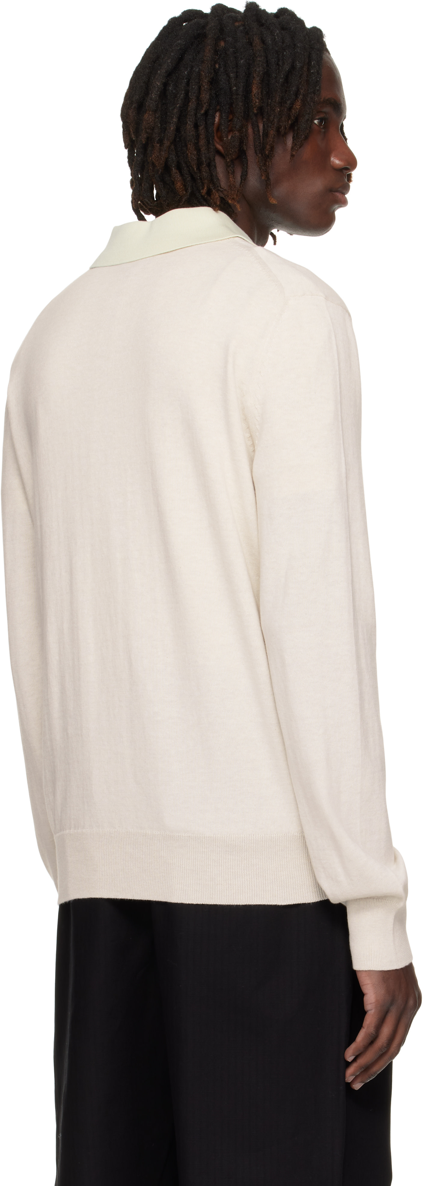 A.P.C. - Pull Gabin blanc cassé