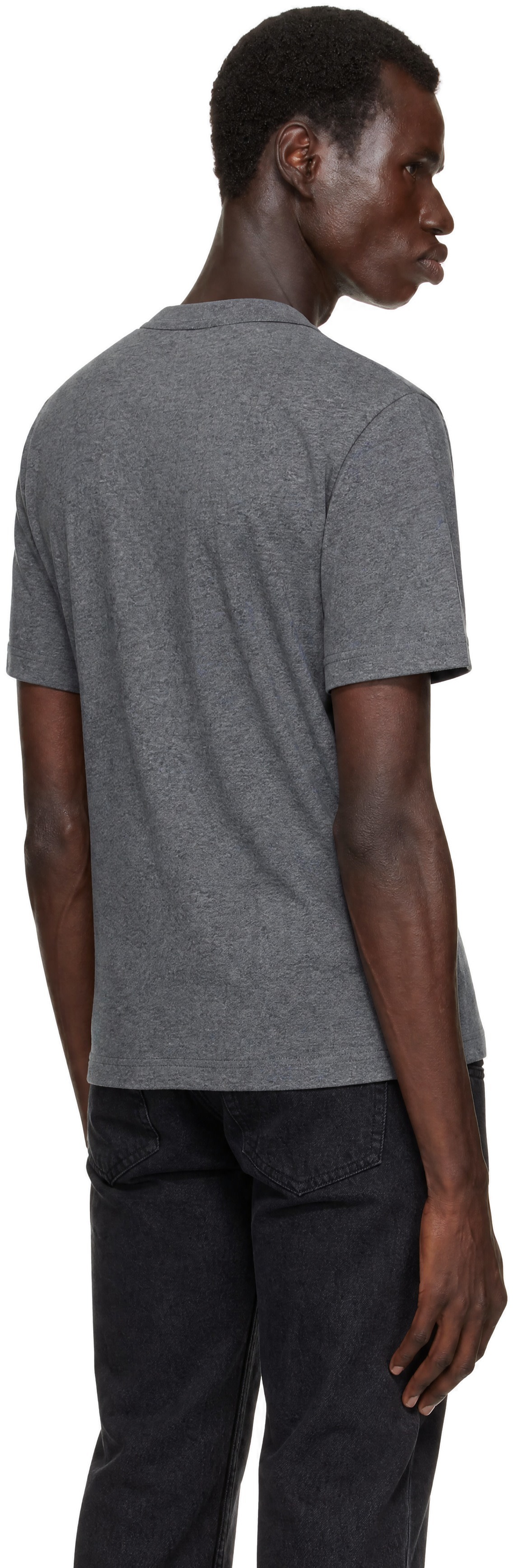 A.P.C. - Gray Boxy Petit 'VPC' T-shirt