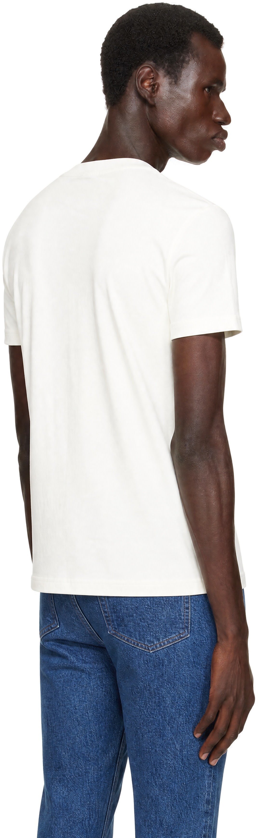 A.P.C. - White Boxy Petit 'VPC' T-shirt