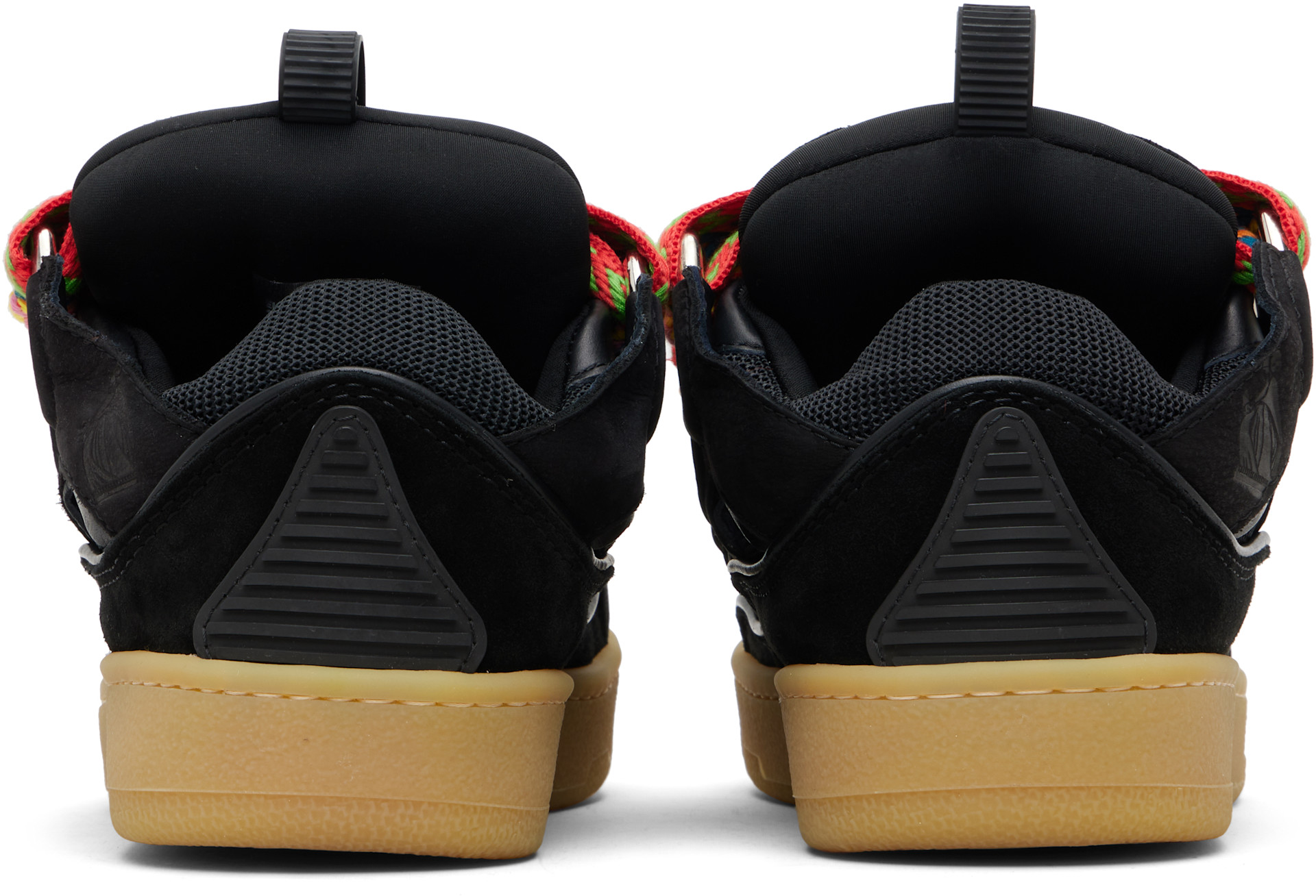 Lanvin - Baskets Curb noires en cuir