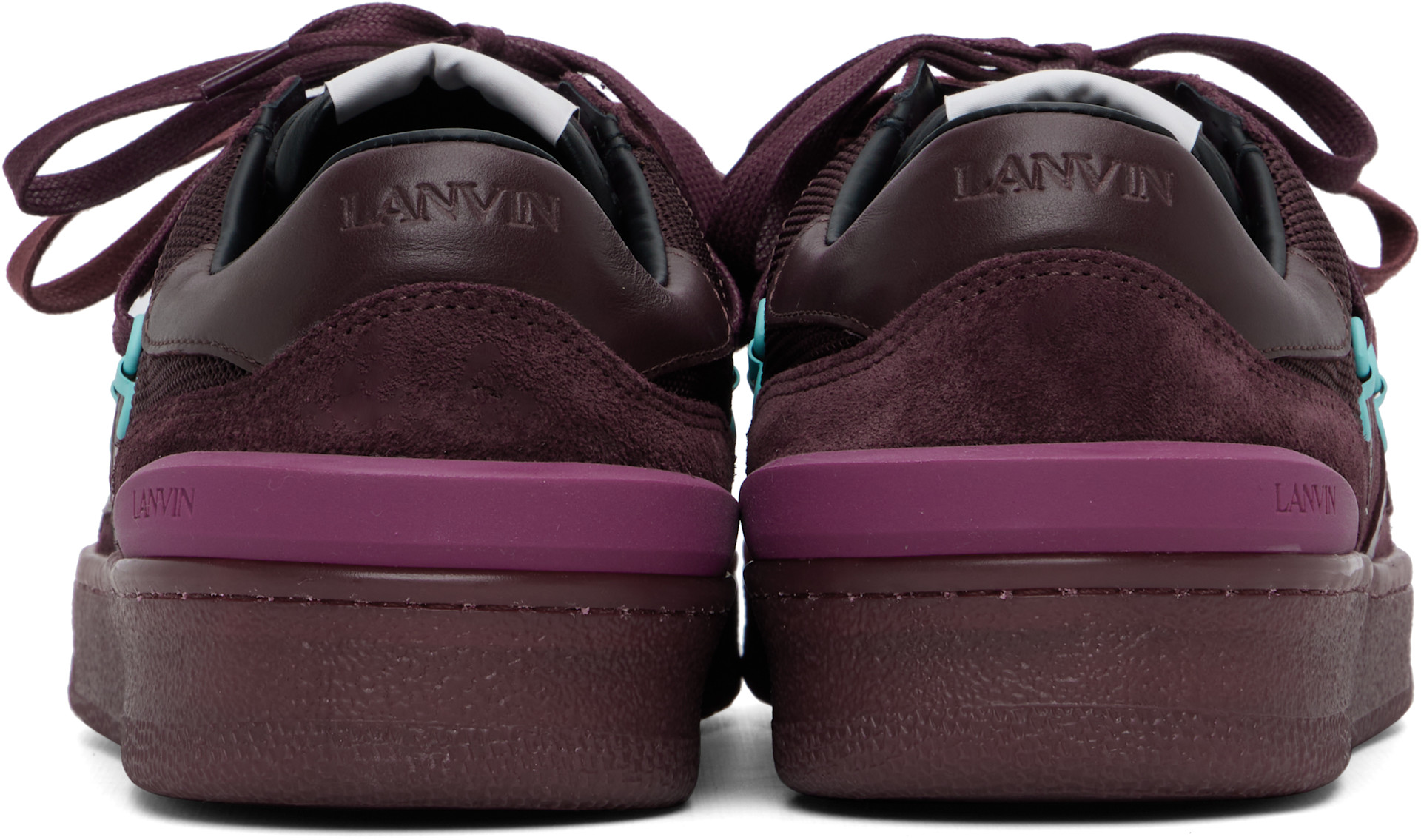 Lanvin - バーガンディ Clay スニーカー