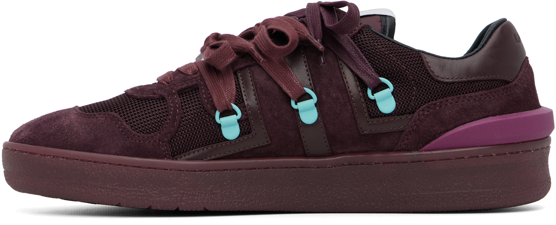 Lanvin - Baskets Clay bourgogne