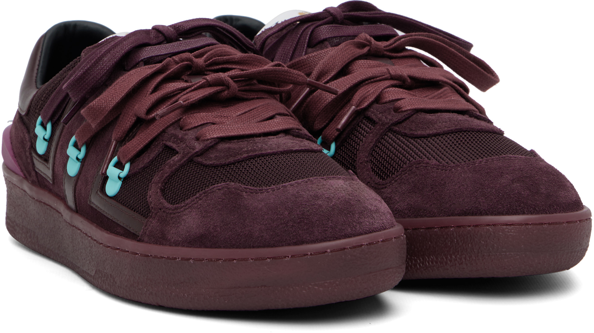 Lanvin - Baskets Clay bourgogne