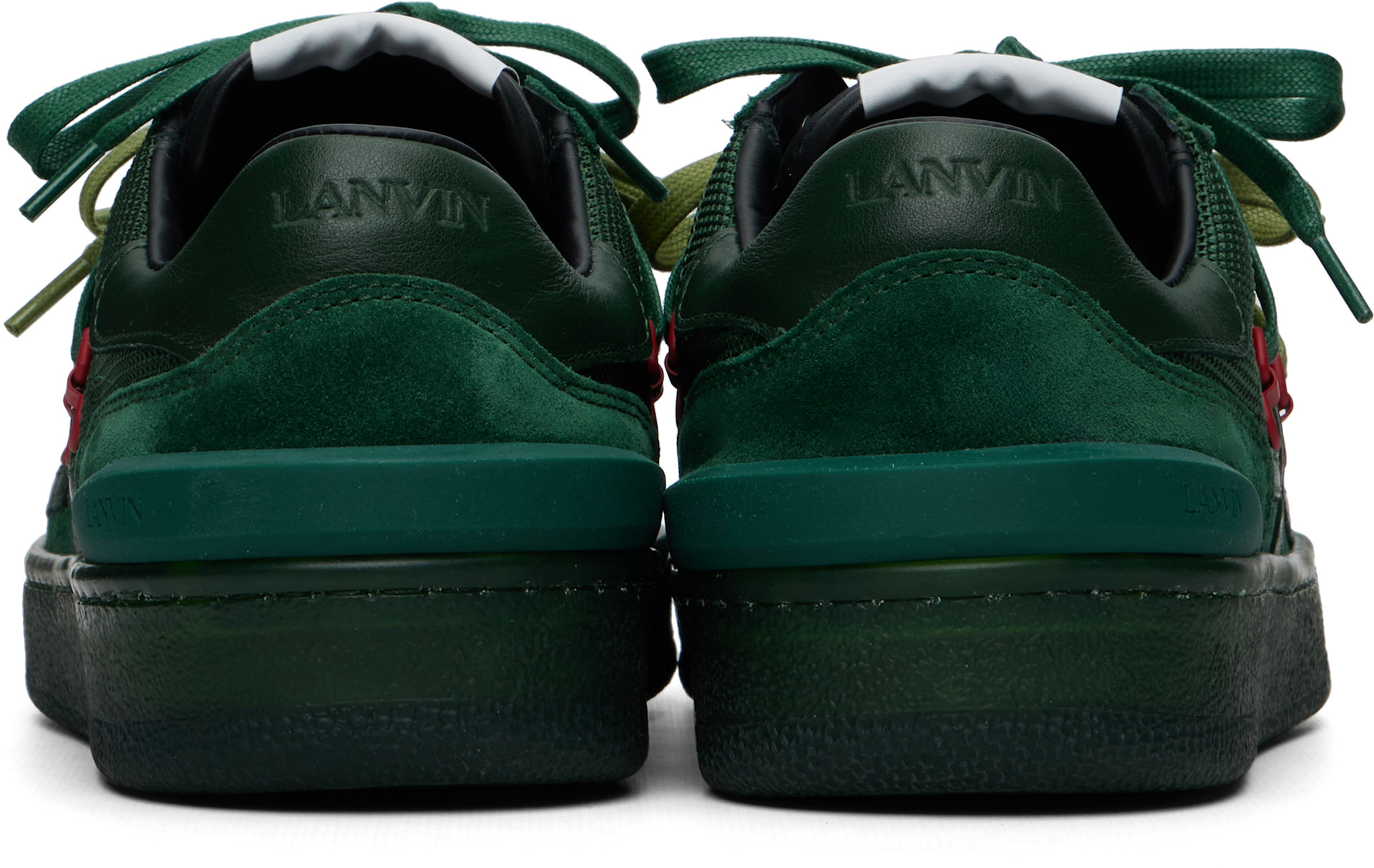 Lanvin - 카키 클레이 스니커즈