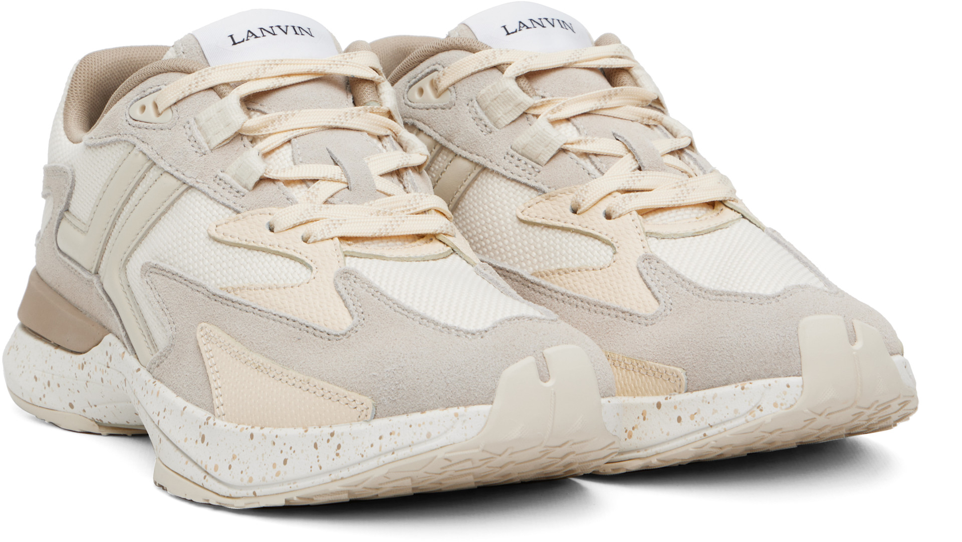 Lanvin - Baskets JLA beiges