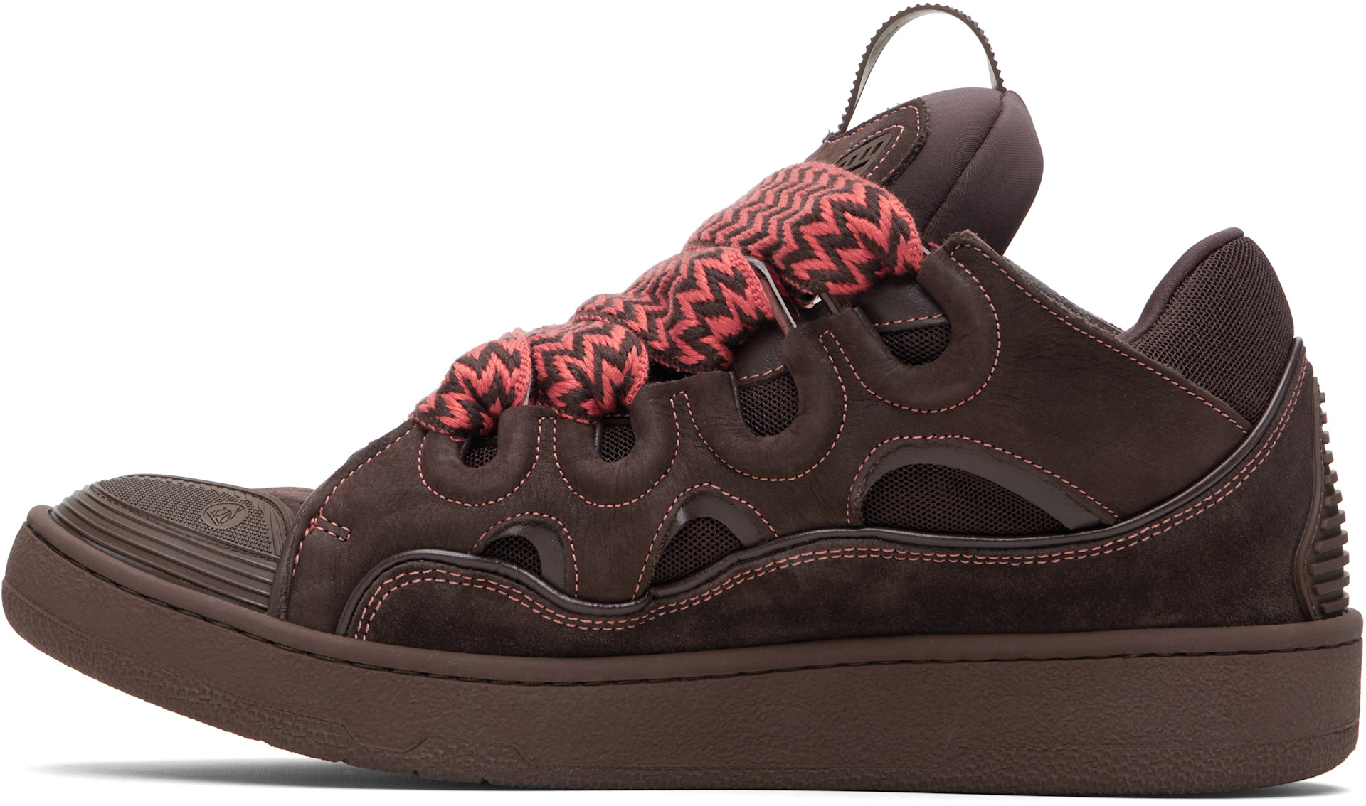 Lanvin - Brown Curb Sneakers
