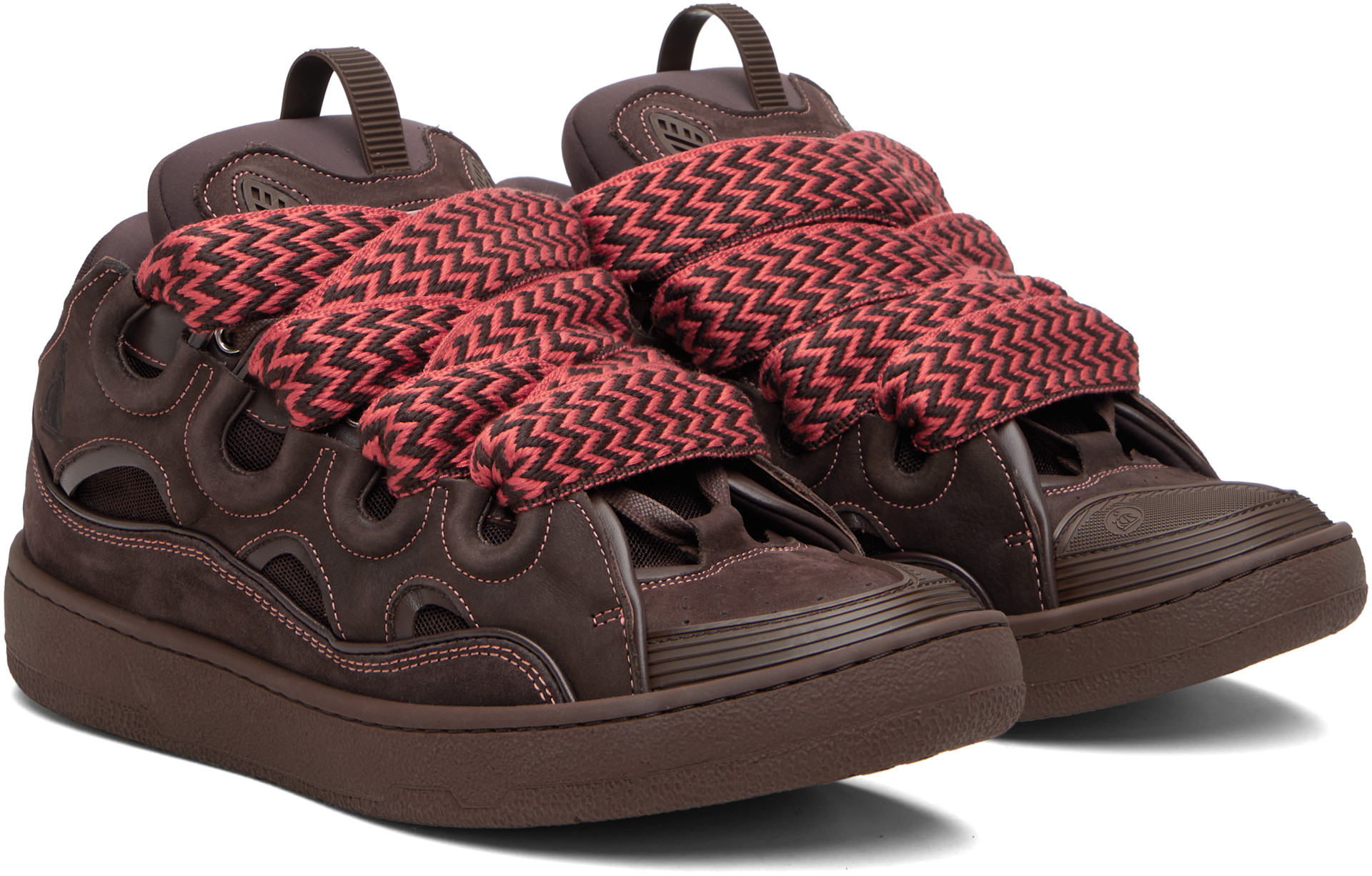 Lanvin - Brown Curb Sneakers
