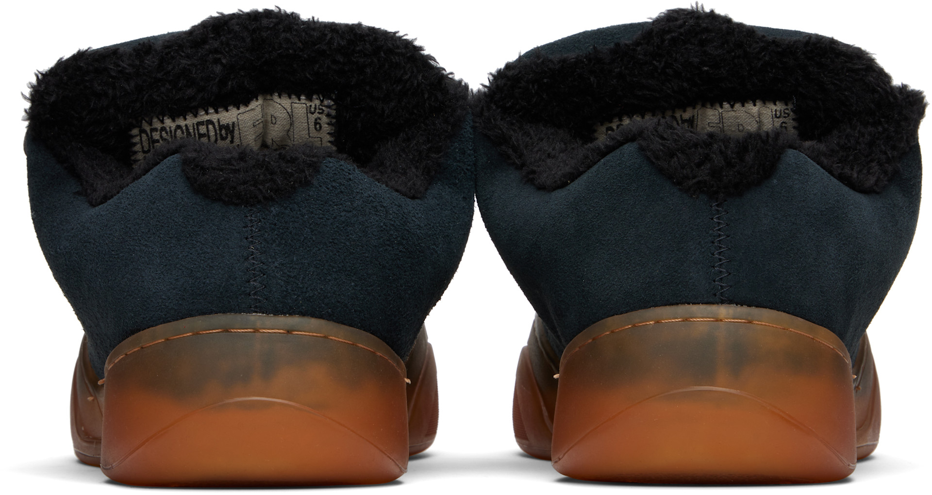 ERL: Black Pirate Vamp Skate Sneakers | SSENSE Canada