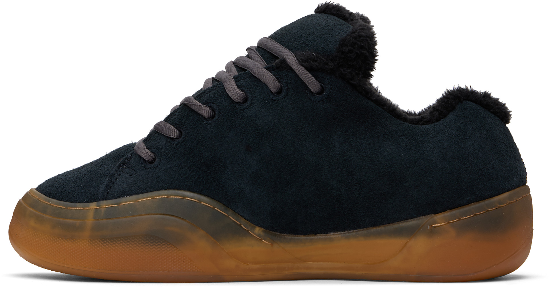 ERL: Black Vamp Skate Sneakers | SSENSE Austria