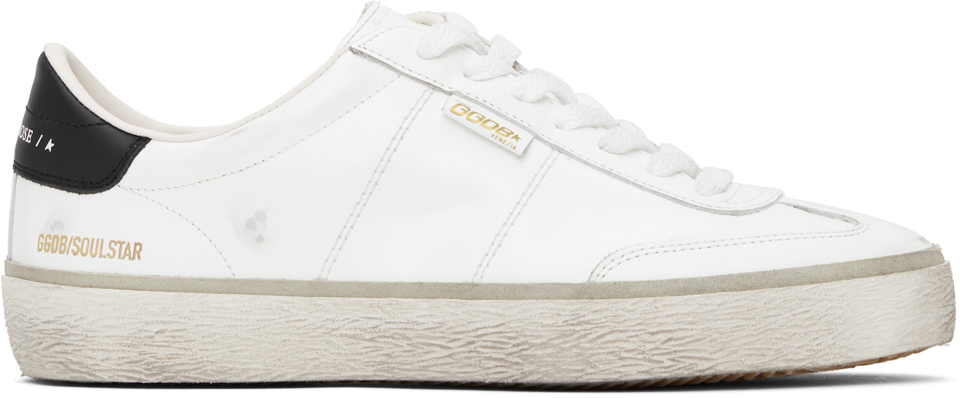 Golden Goose: ホワイト Soul Star スニーカー | SSENSE 日本