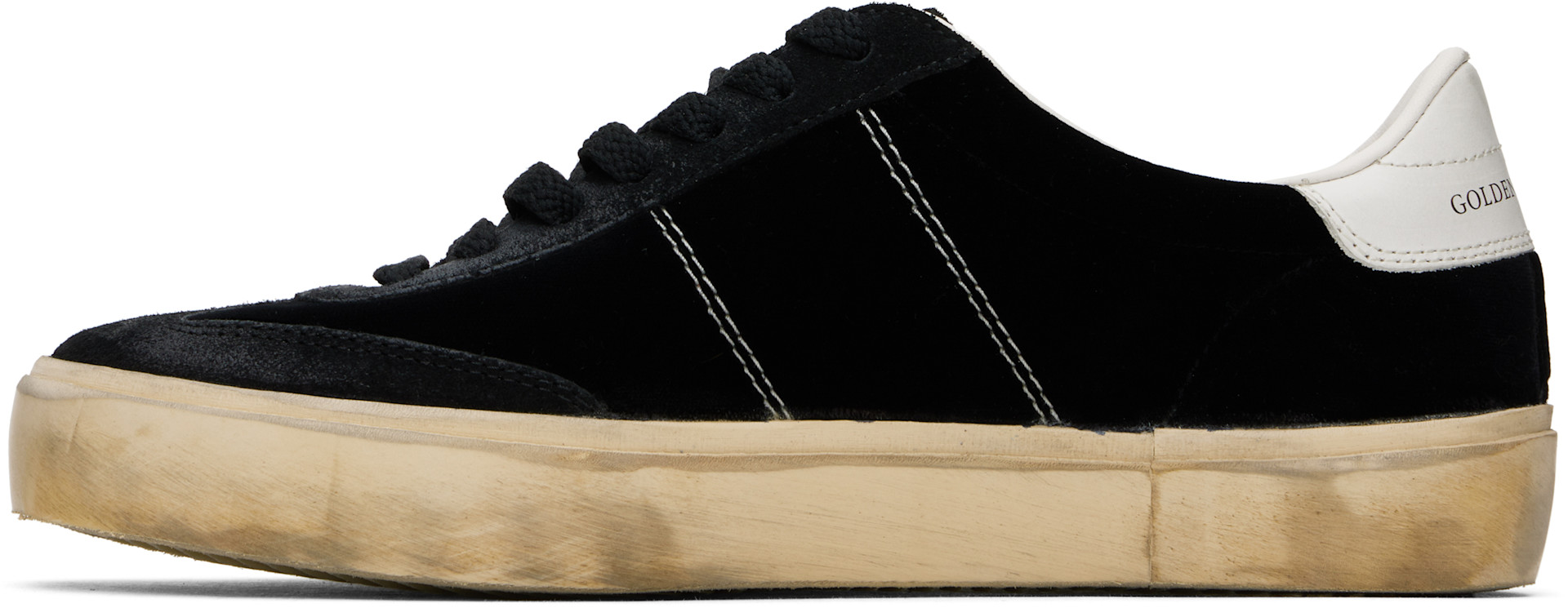 Golden Goose: Black Soul Star Sneakers | SSENSE
