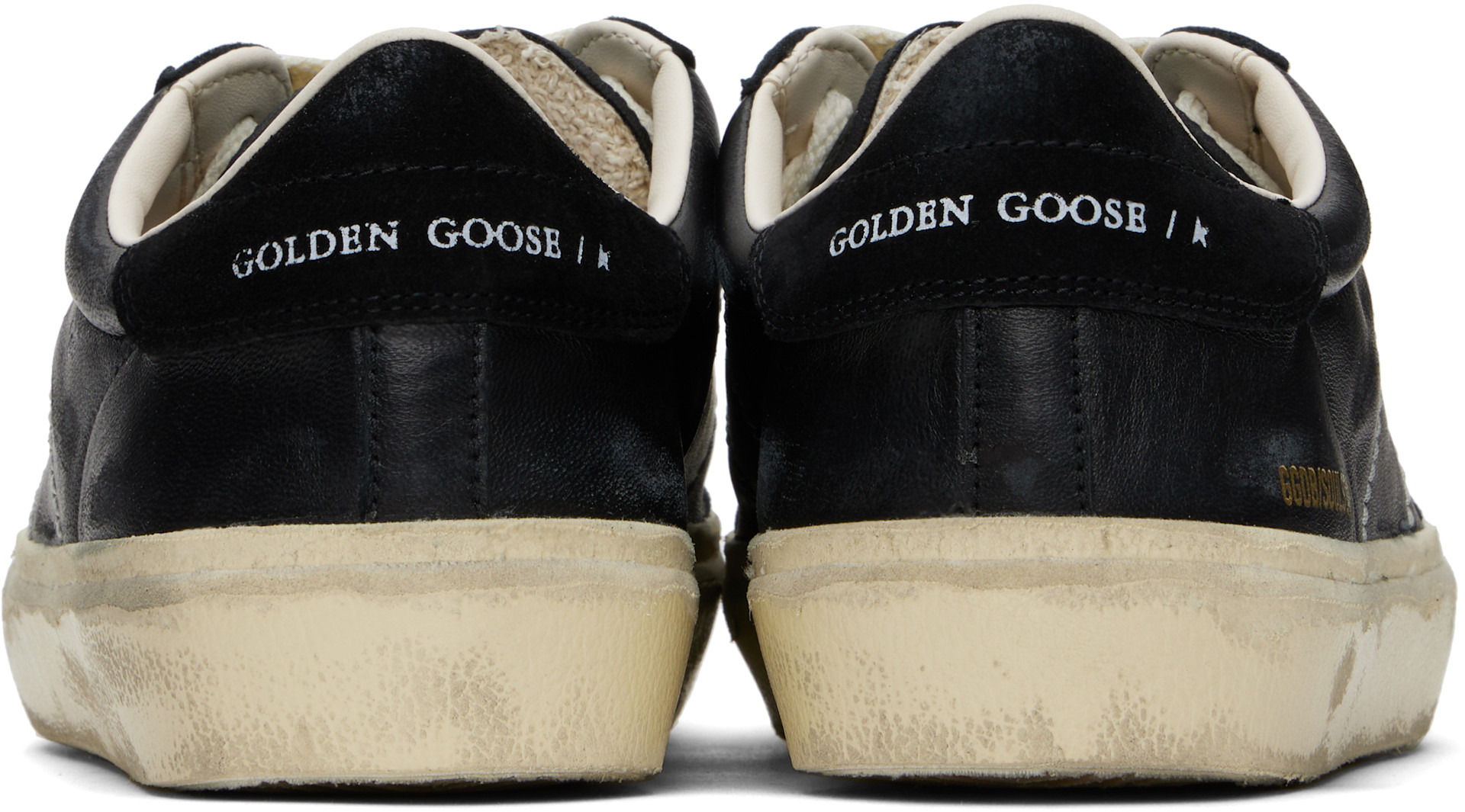 Golden Goose: Black Soul Star Sneakers | SSENSE