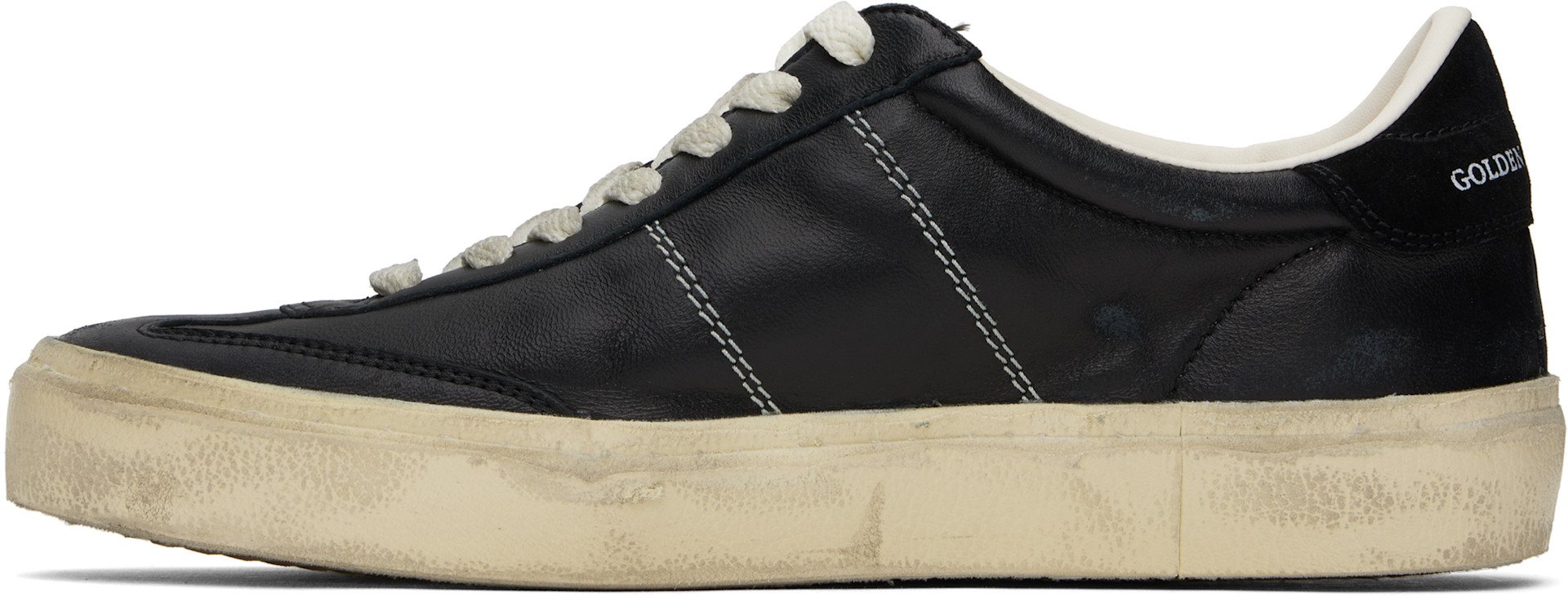 Golden Goose: ブラック Soul Star スニーカー | SSENSE 日本