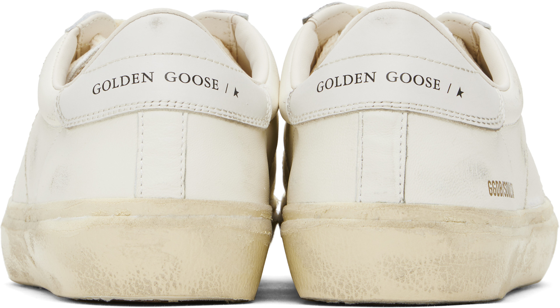 Golden Goose: White Soul Star Sneakers | SSENSE
