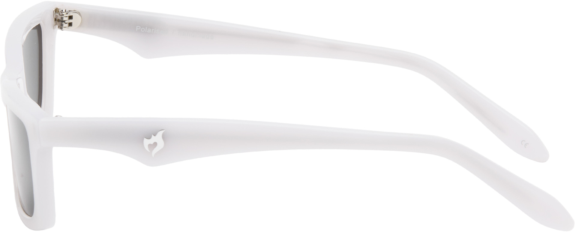 MAUSTEIN - Lunettes de soleil Sleazy Spike blanches