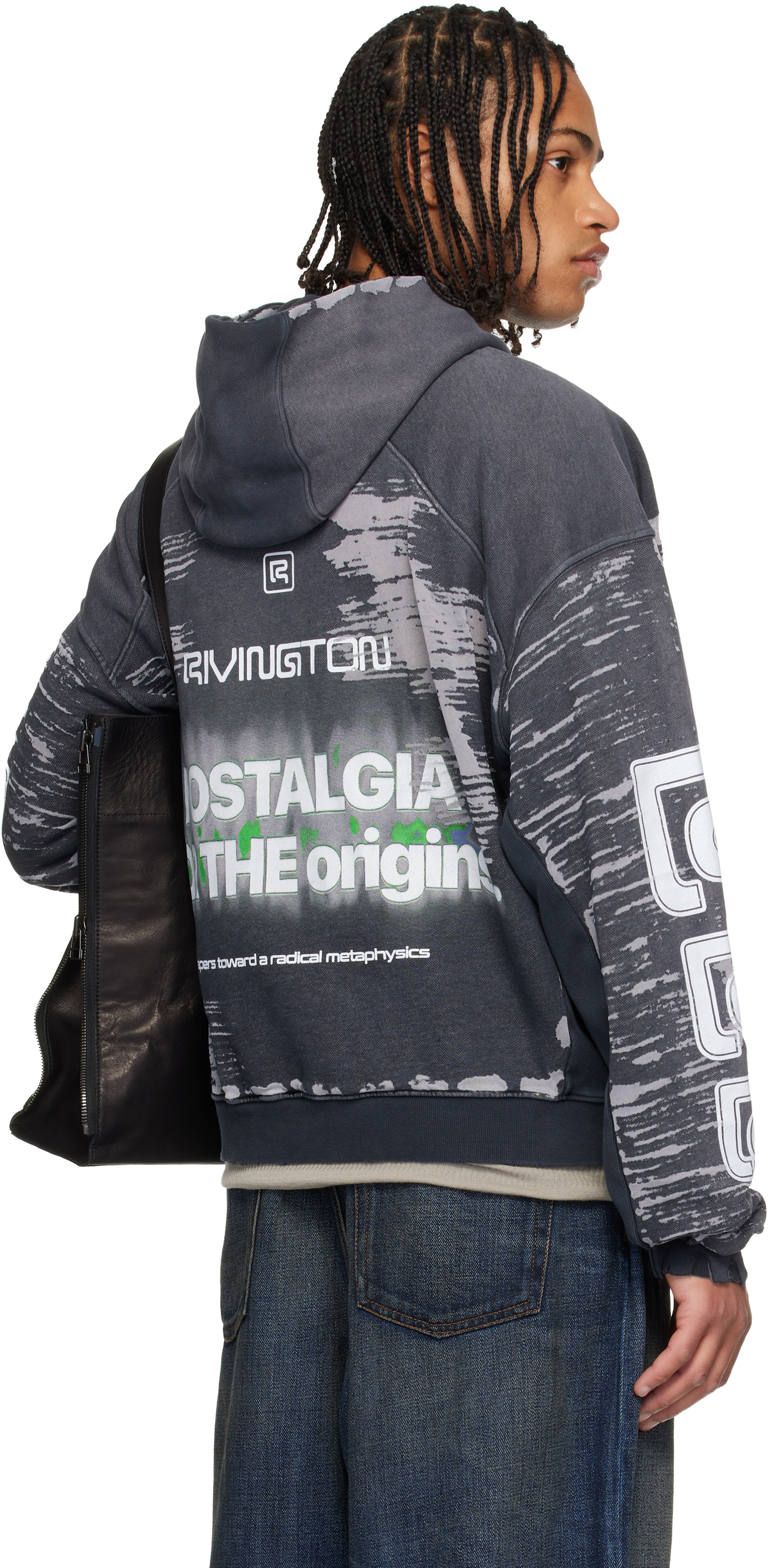 RIVINGTON roi Rebis パーカー Sサイズ Rivington Roi Rebis: Black Origins CVA Hoodie | SSENSE