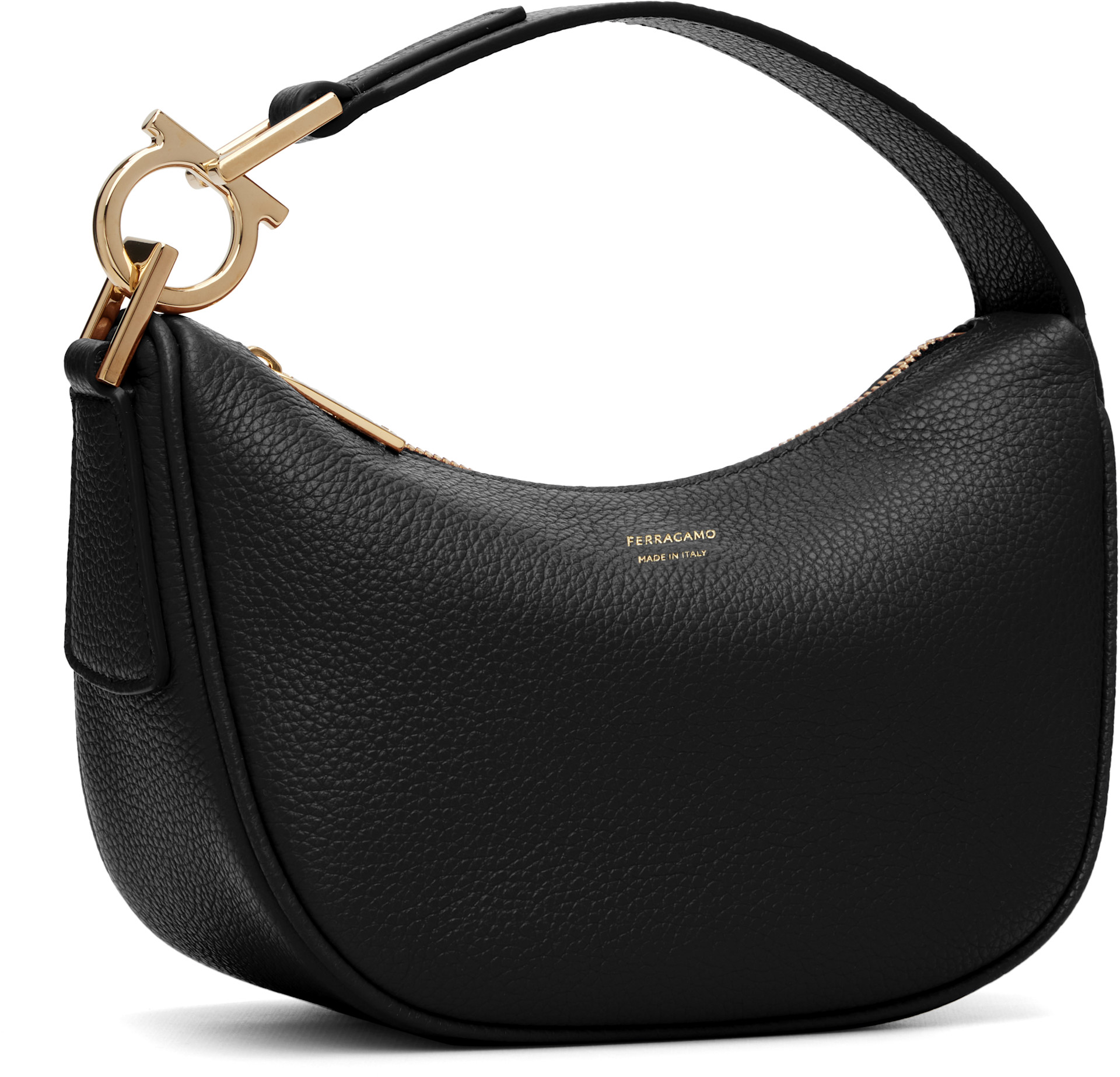 Ferragamo - Micro sac vertical noir