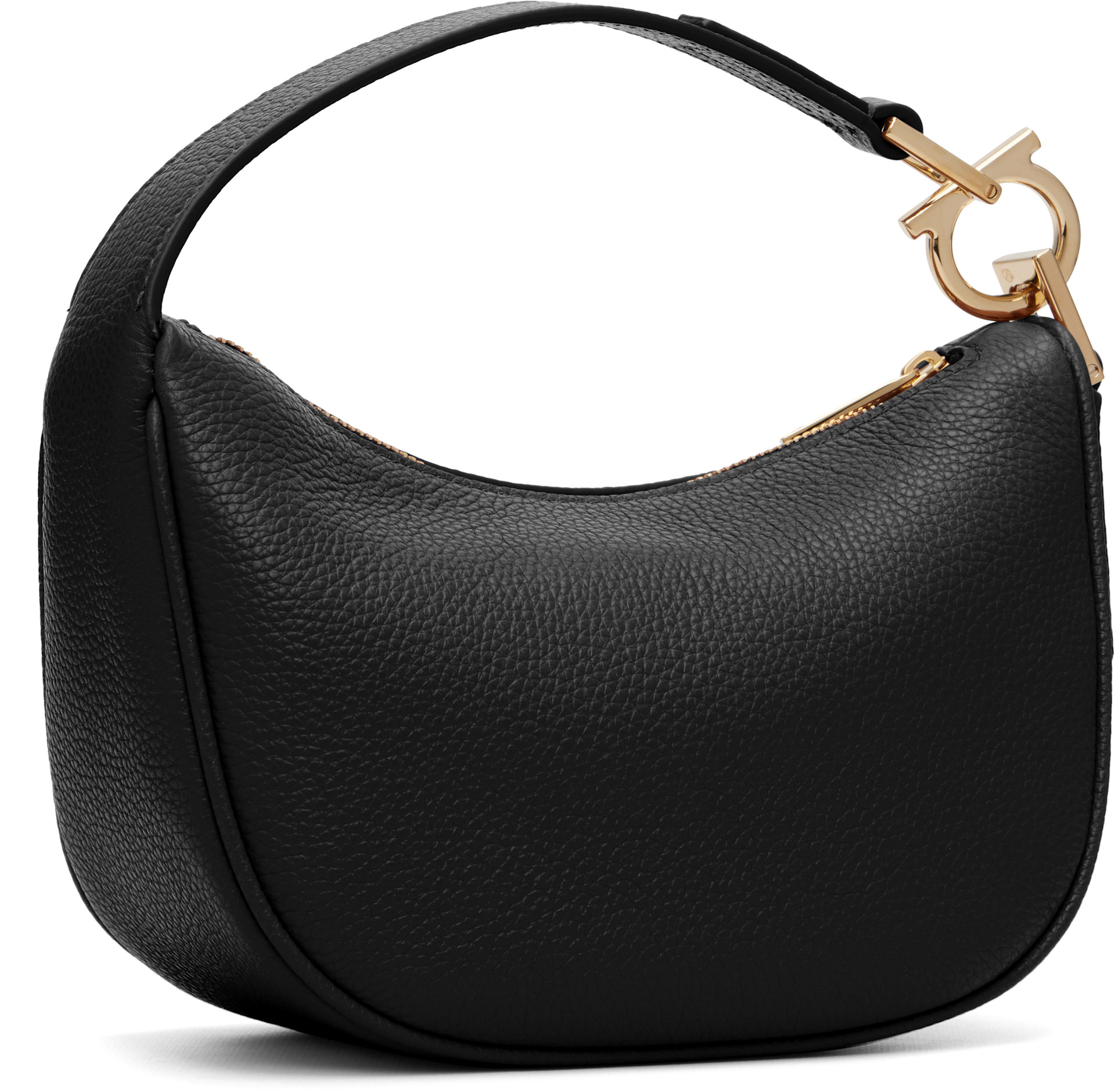 Ferragamo - Micro sac vertical noir