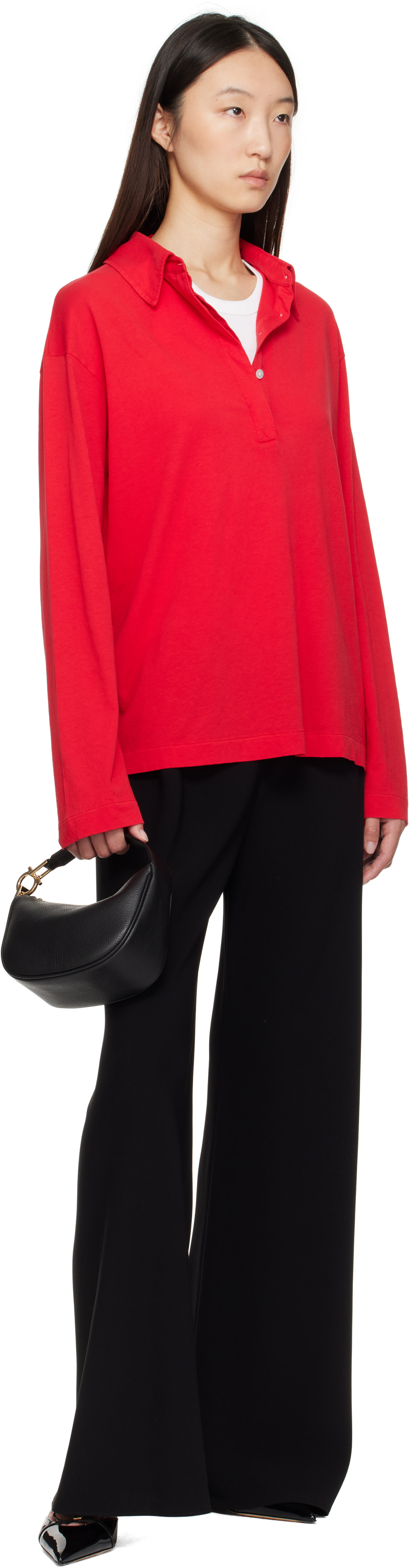 Ferragamo - Micro sac vertical noir