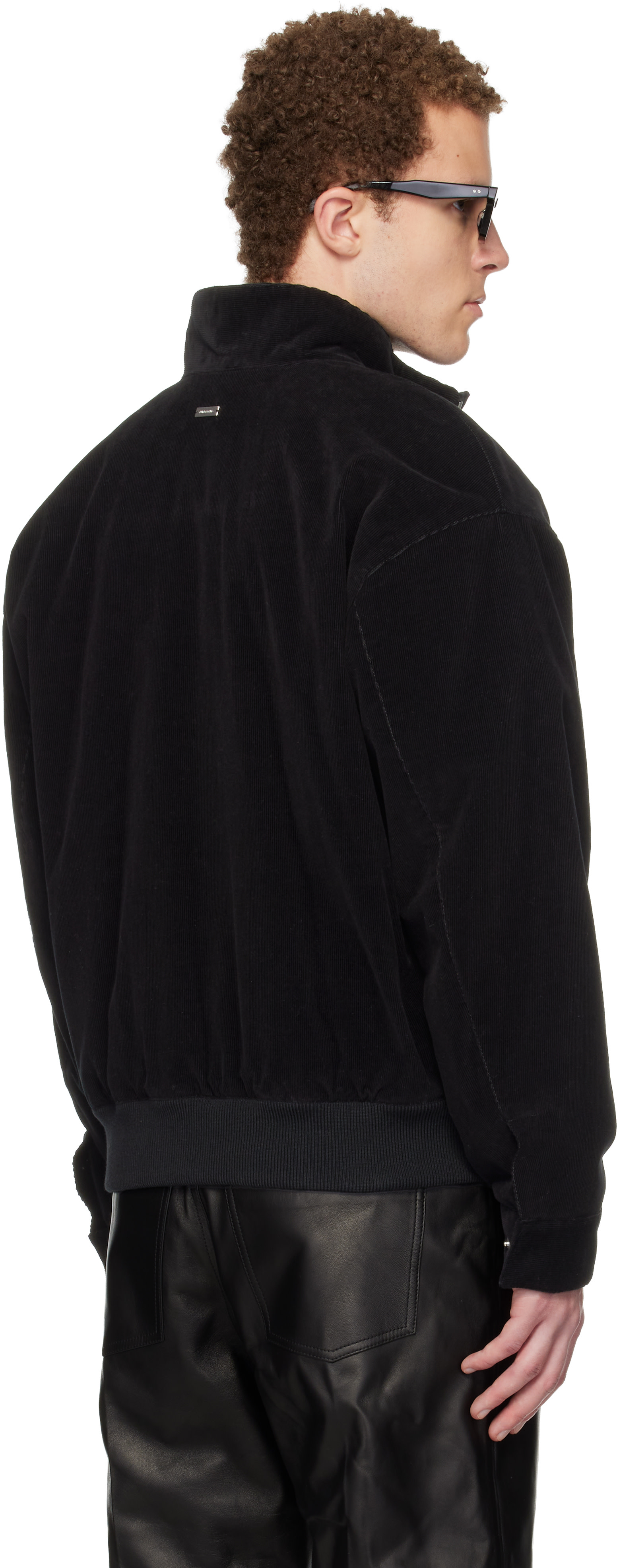 Ferragamo: Black Insulated Jacket | SSENSE Austria