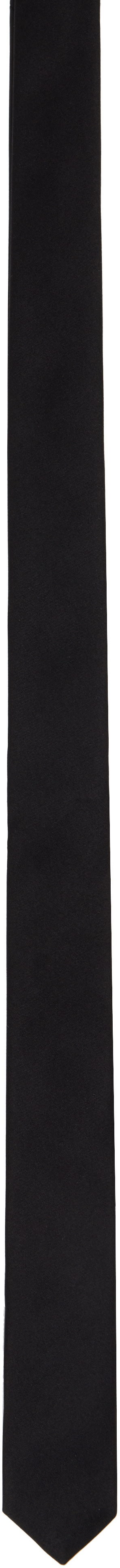 Givenchy - Cravate noire en soie