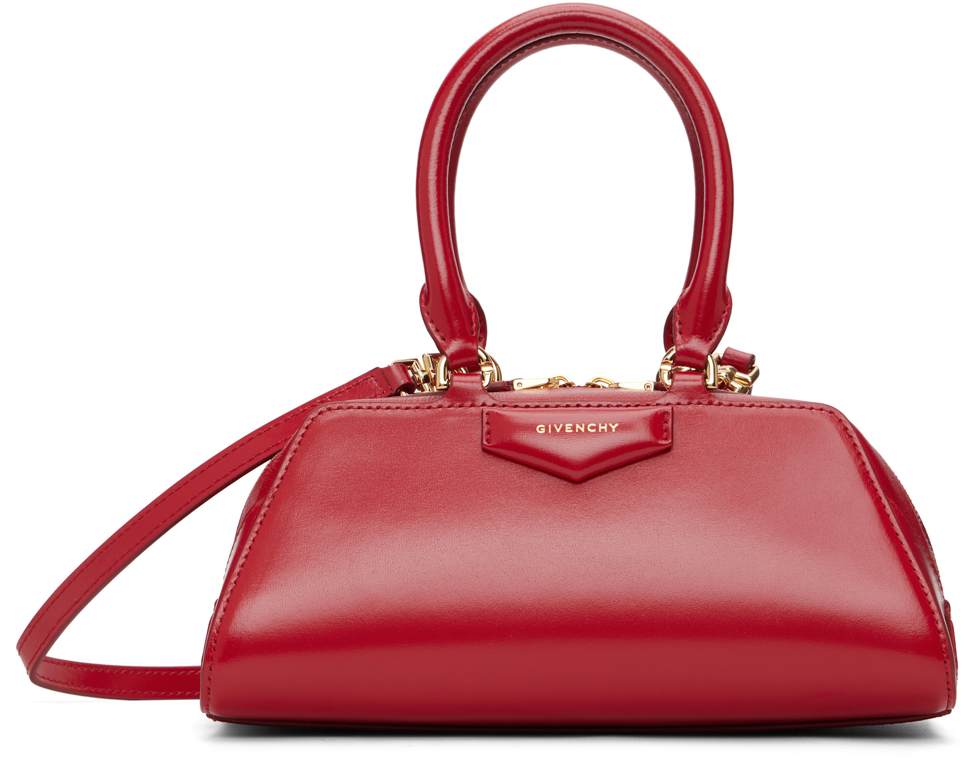 Givenchy - Mini sac horizontal rouge - Antigona