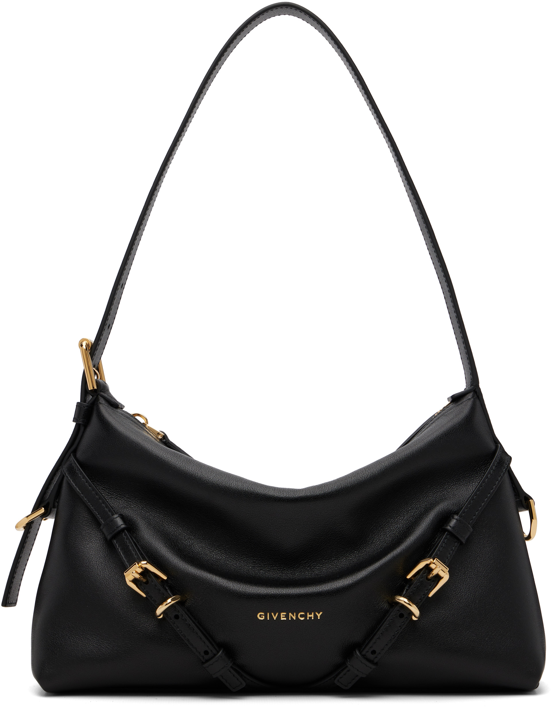 Givenchy - Mini sac noir à ferrures Voyou