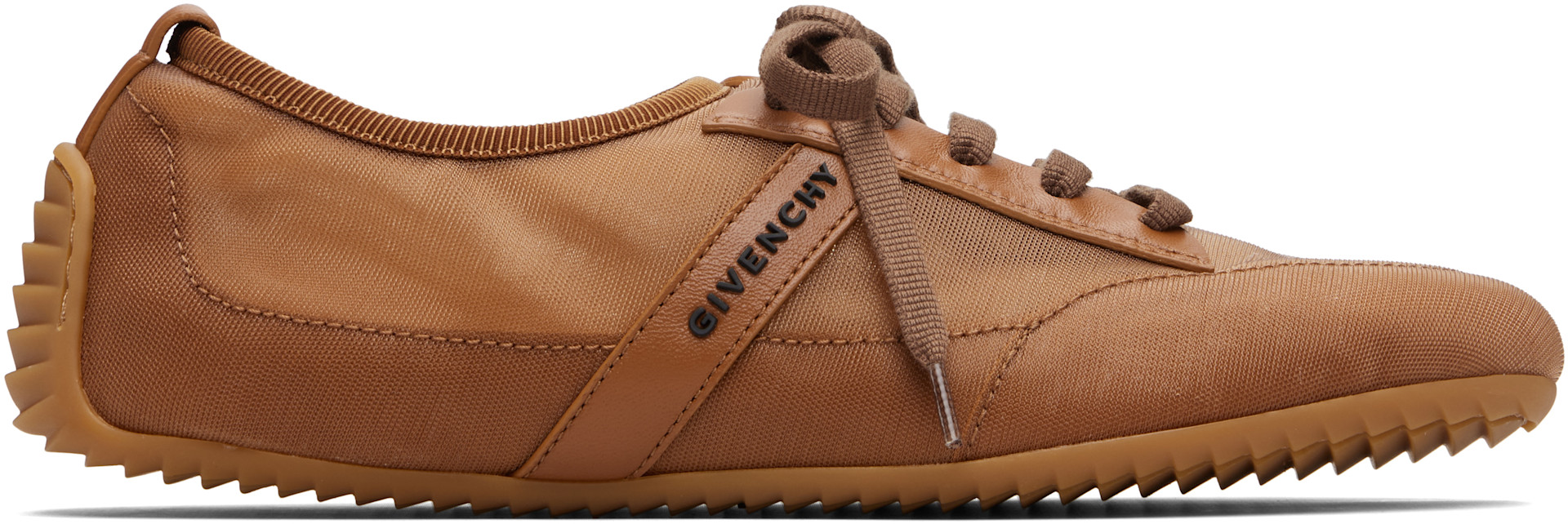 Givenchy - Baskets étroites brunes