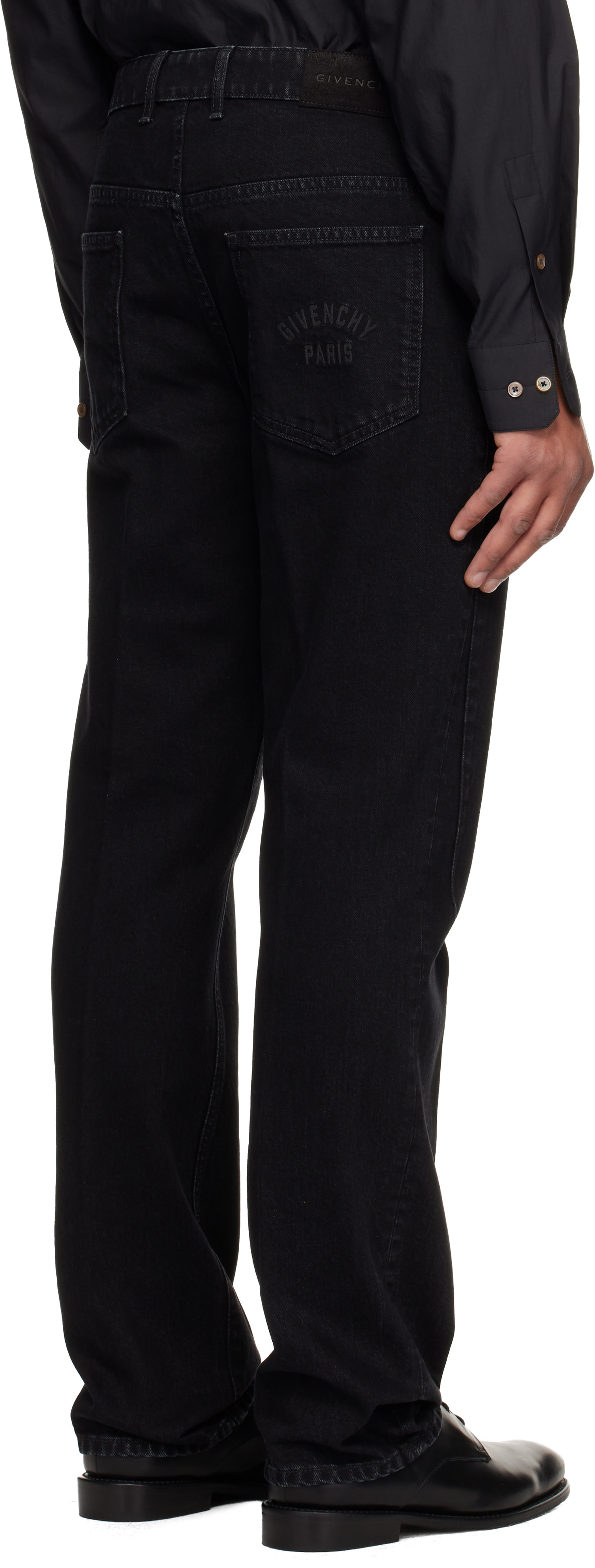 Givenchy - Jean droit noir