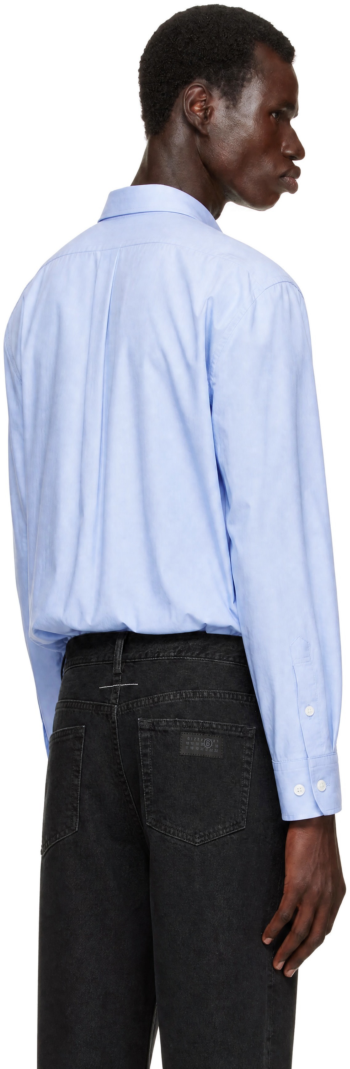 Givenchy - Blue Classic Fit Button Down Shirt
