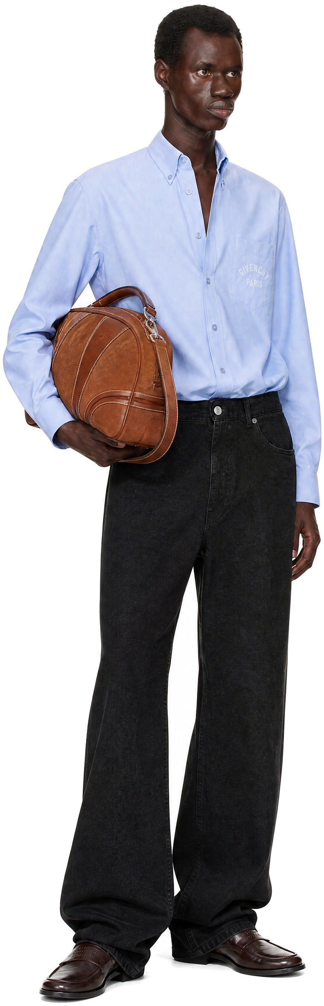 Givenchy - Blue Classic Fit Button Down Shirt