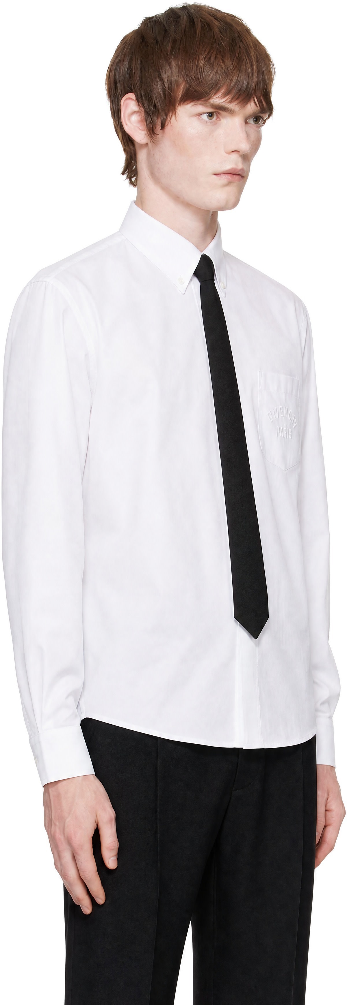 Givenchy - White Classic Fit Button Down Shirt
