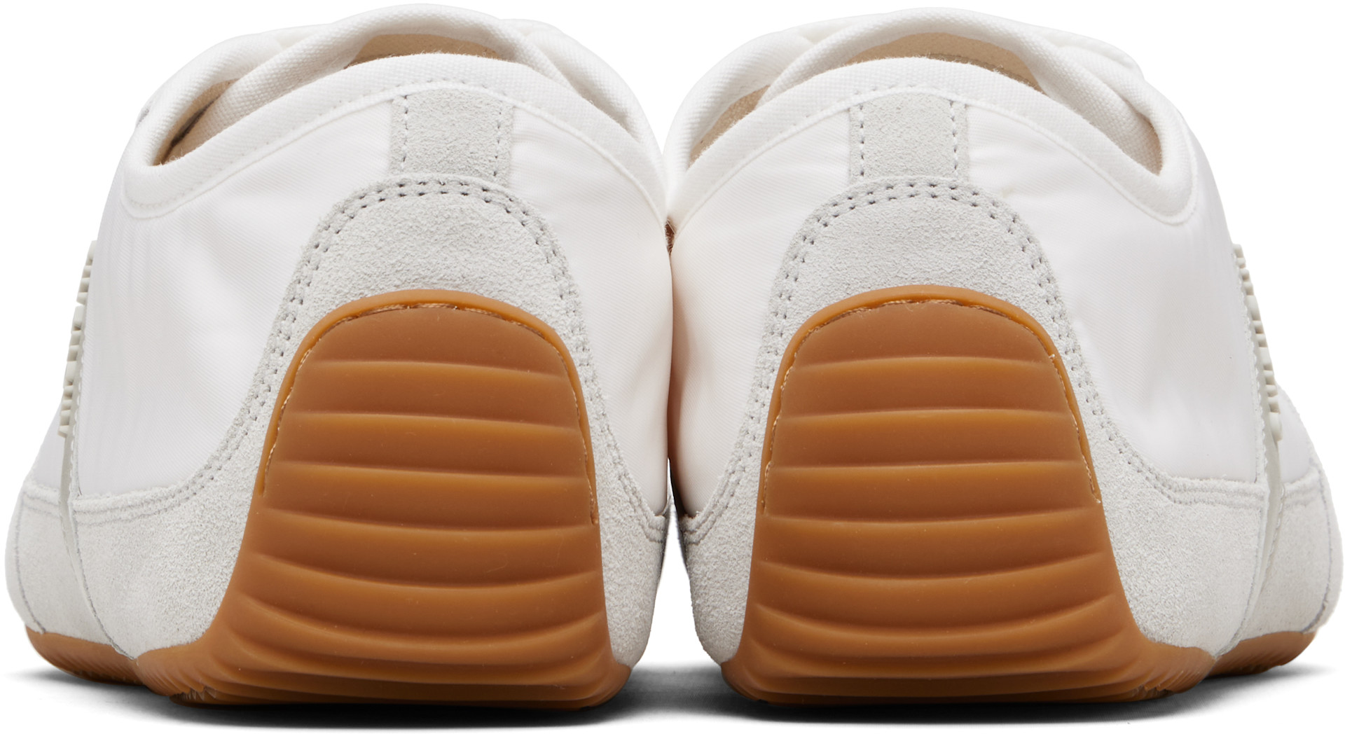 Givenchy - White & Gray Slim Sneakers