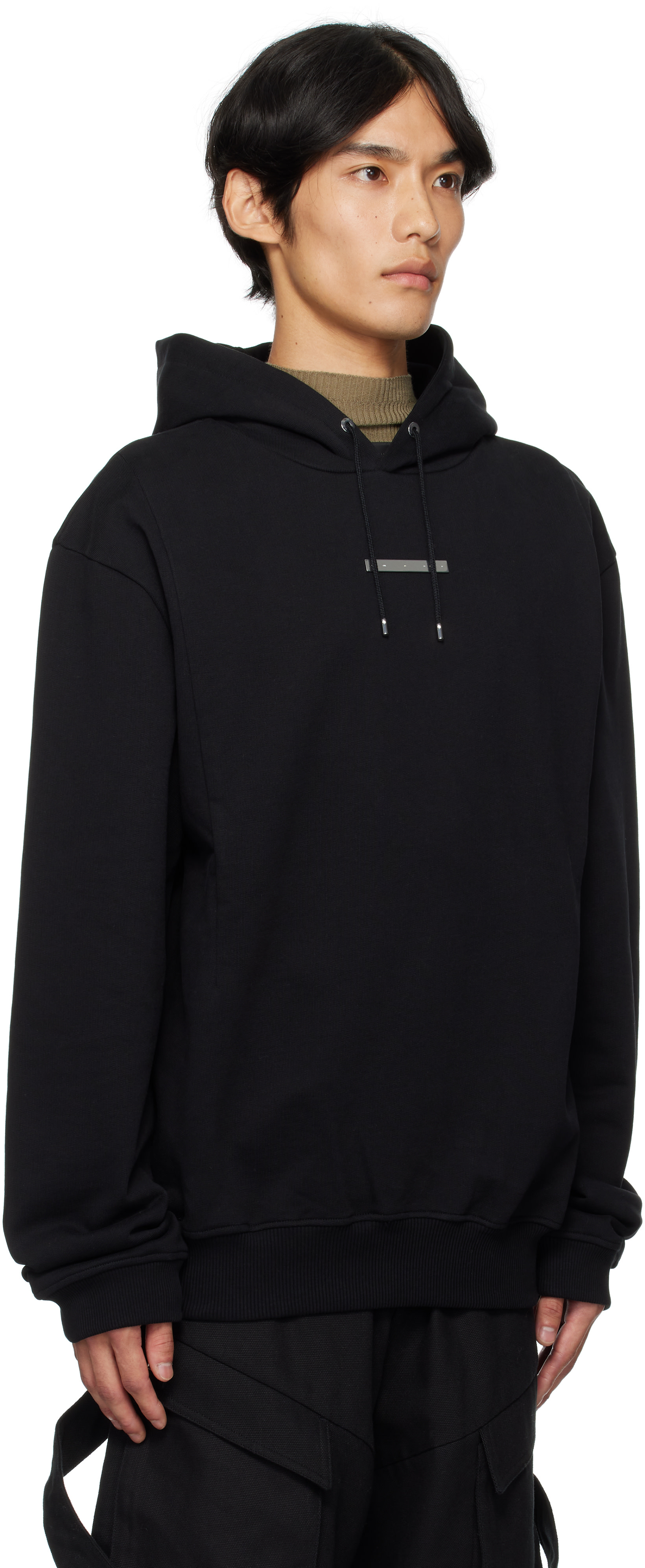 HELIOT EMIL - Pull à capuche Astrape noir