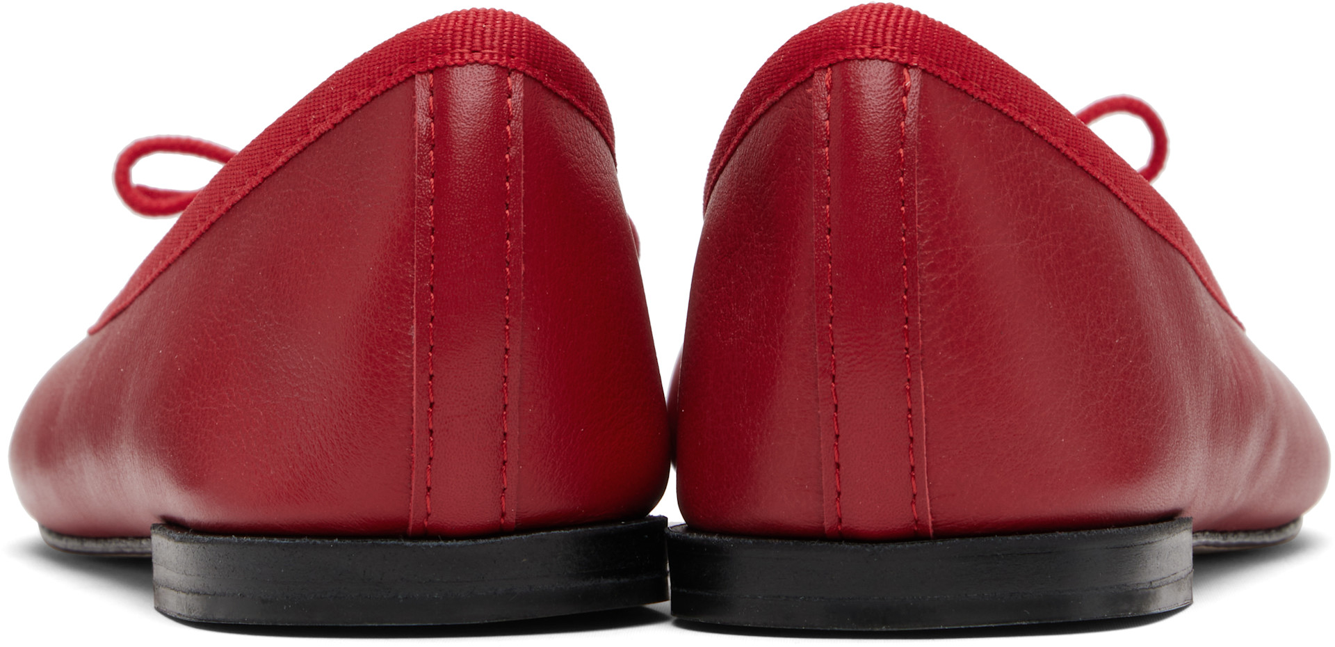 Repetto: Red Cendrillon Ballerina Flats | SSENSE