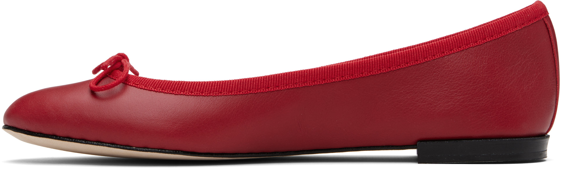 Repetto: レッド Cendrillon バレエシューズ | SSENSE 日本