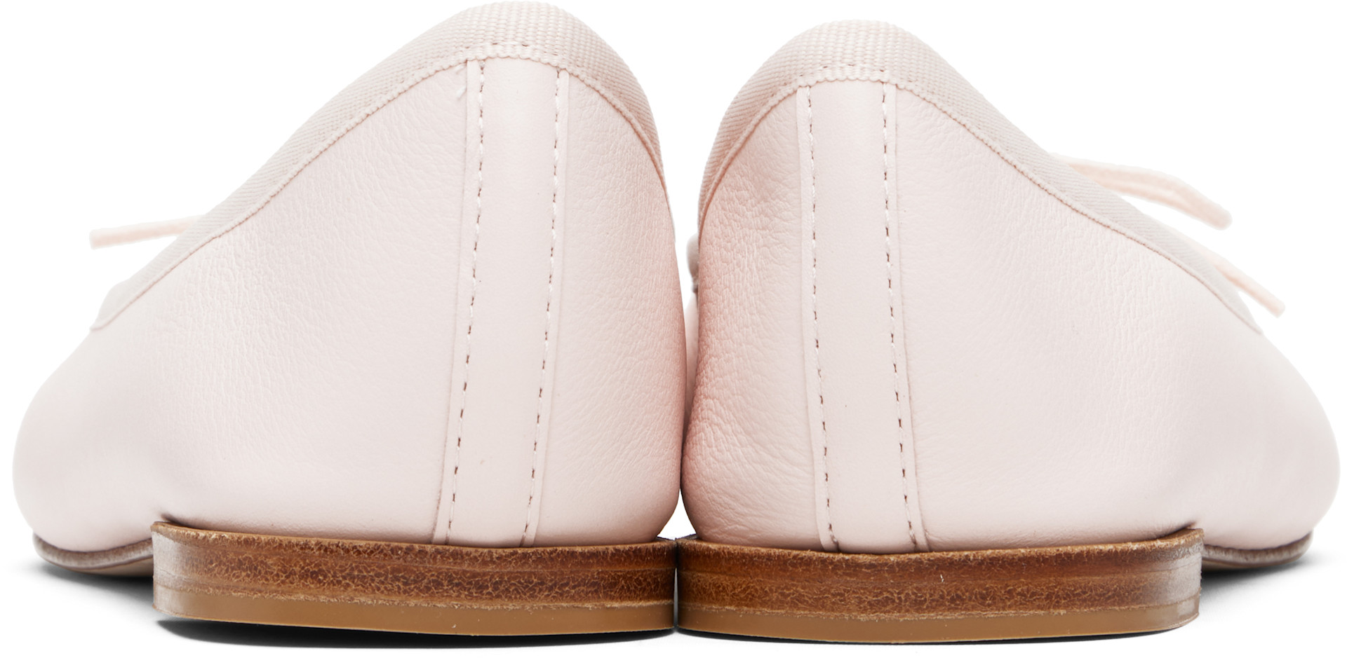 Repetto: Pink Cendrillon Ballerina Flats | SSENSE