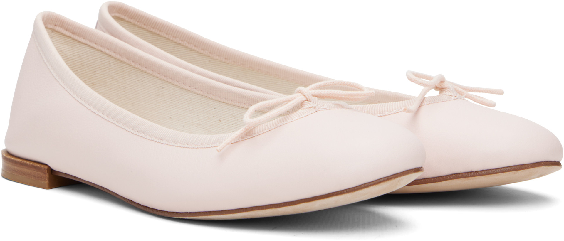 Repetto: Pink Cendrillon Ballerina Flats | SSENSE