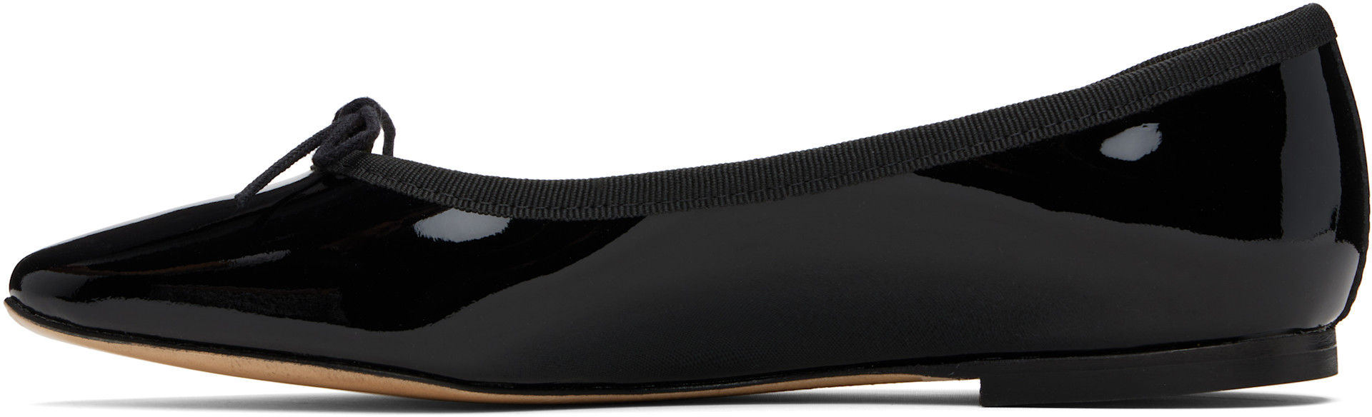 Repetto: Black Cendrillon Pointed-Toe Ballerina Flats | SSENSE