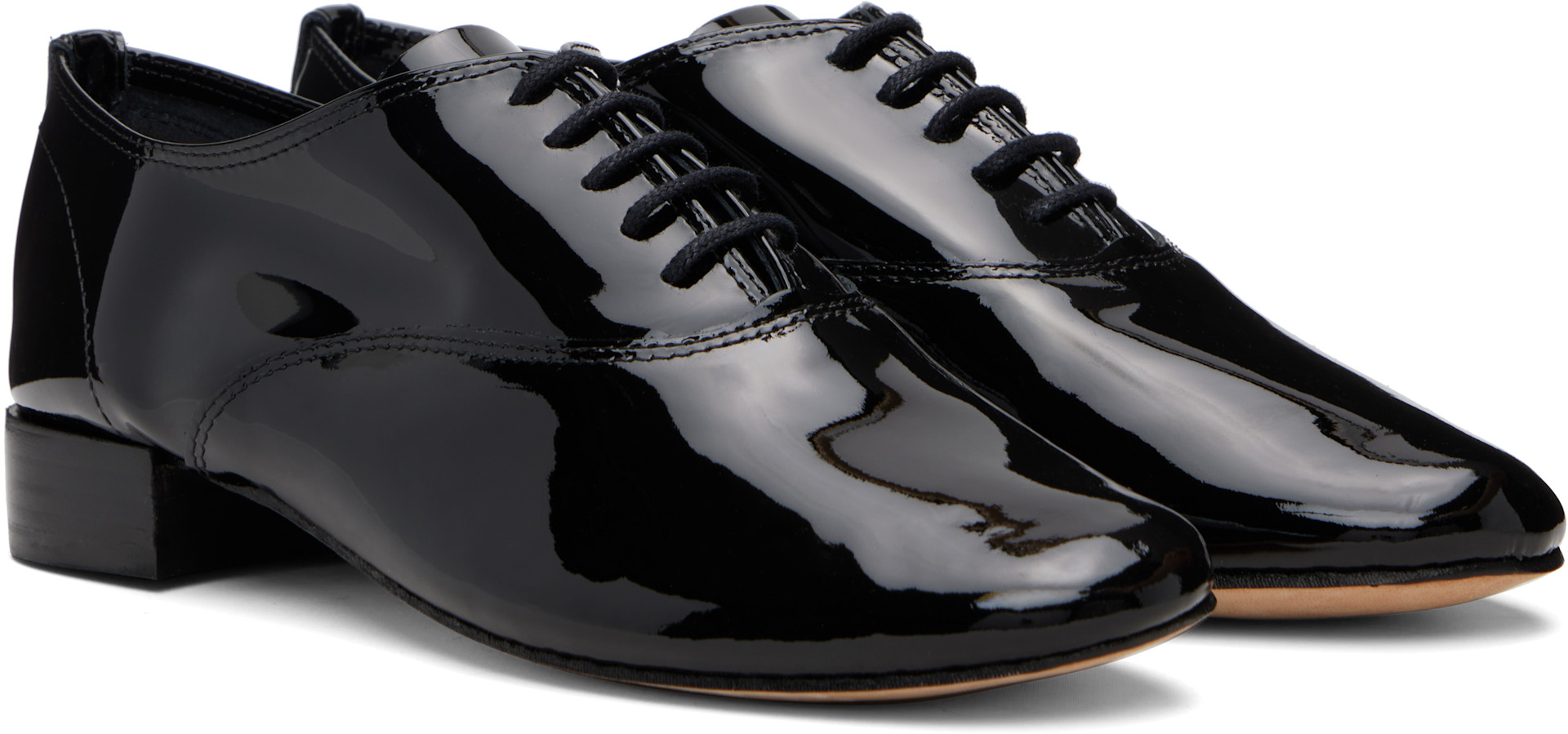 Repetto: Black Zizi Oxfords | SSENSE Canada
