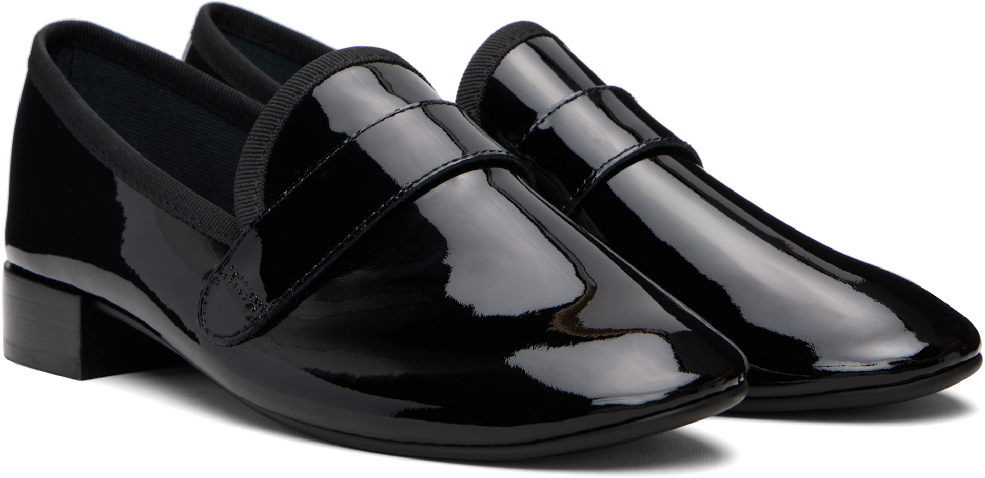 Repetto: ブラック Michael ローファー | SSENSE 日本
