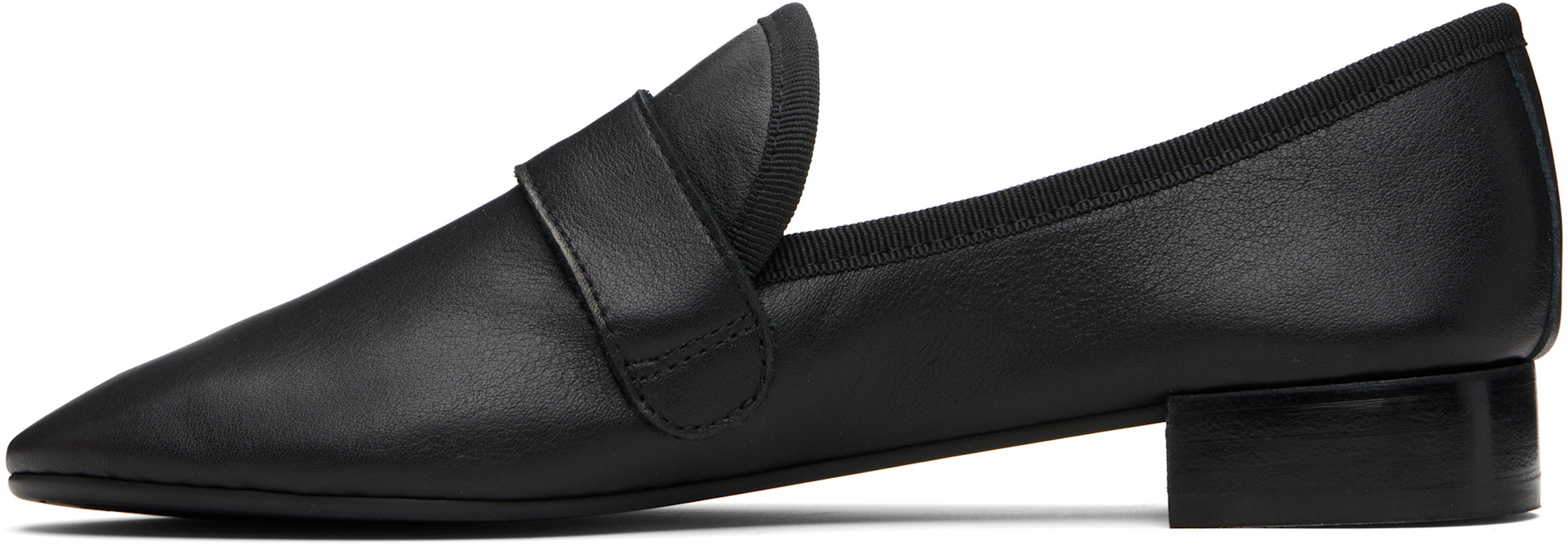 Repetto: ブラック Michael ラバーソール ローファー | SSENSE 日本