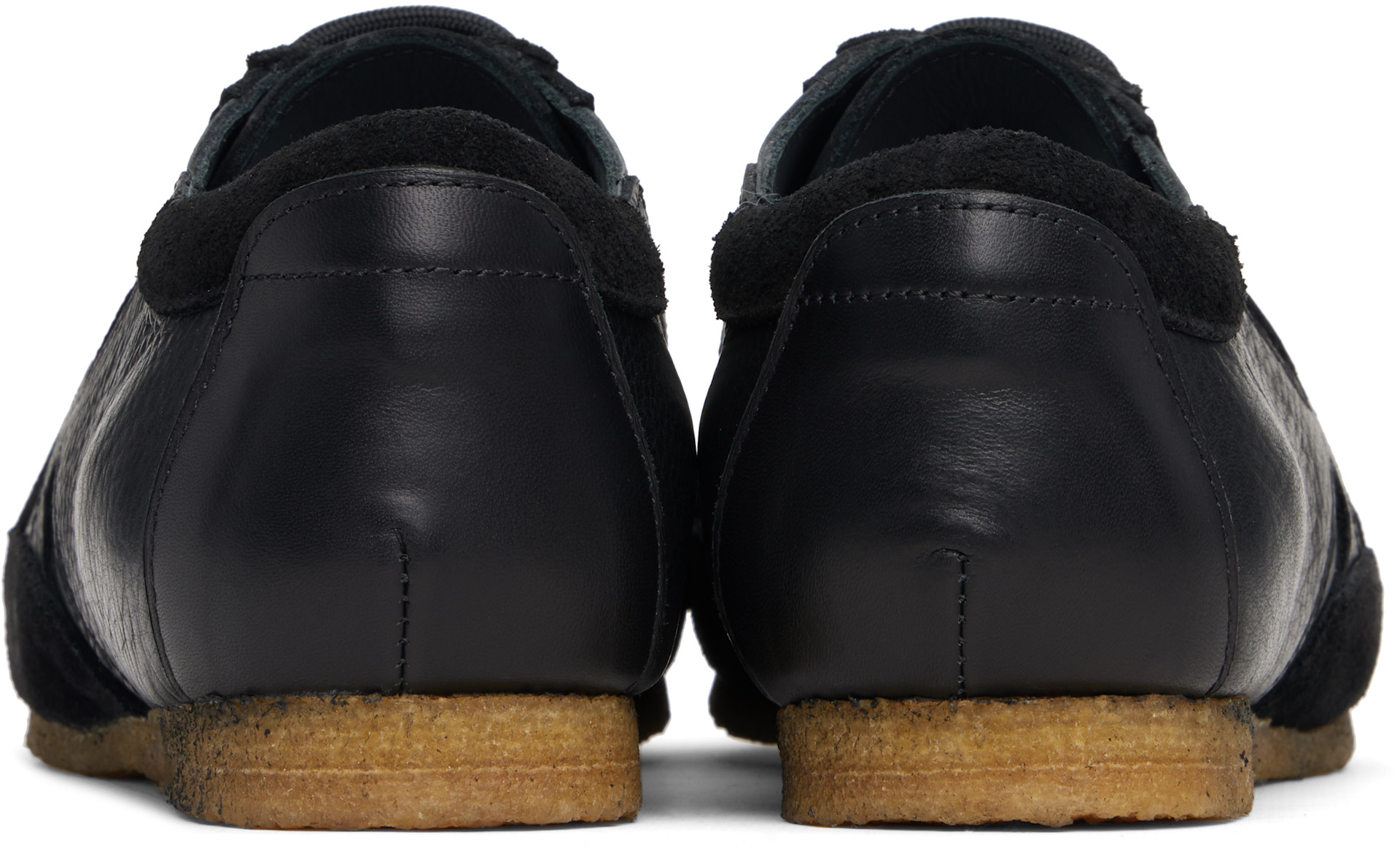 Stefan Cooke - Black Slashed Trainer Sneakers